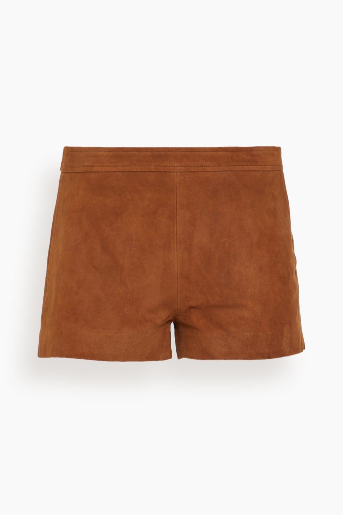 ショートパンツ Ami Neutrals Suede Shorts With Zip Adventurous Girlie Faux Suede Shorts | Windsor