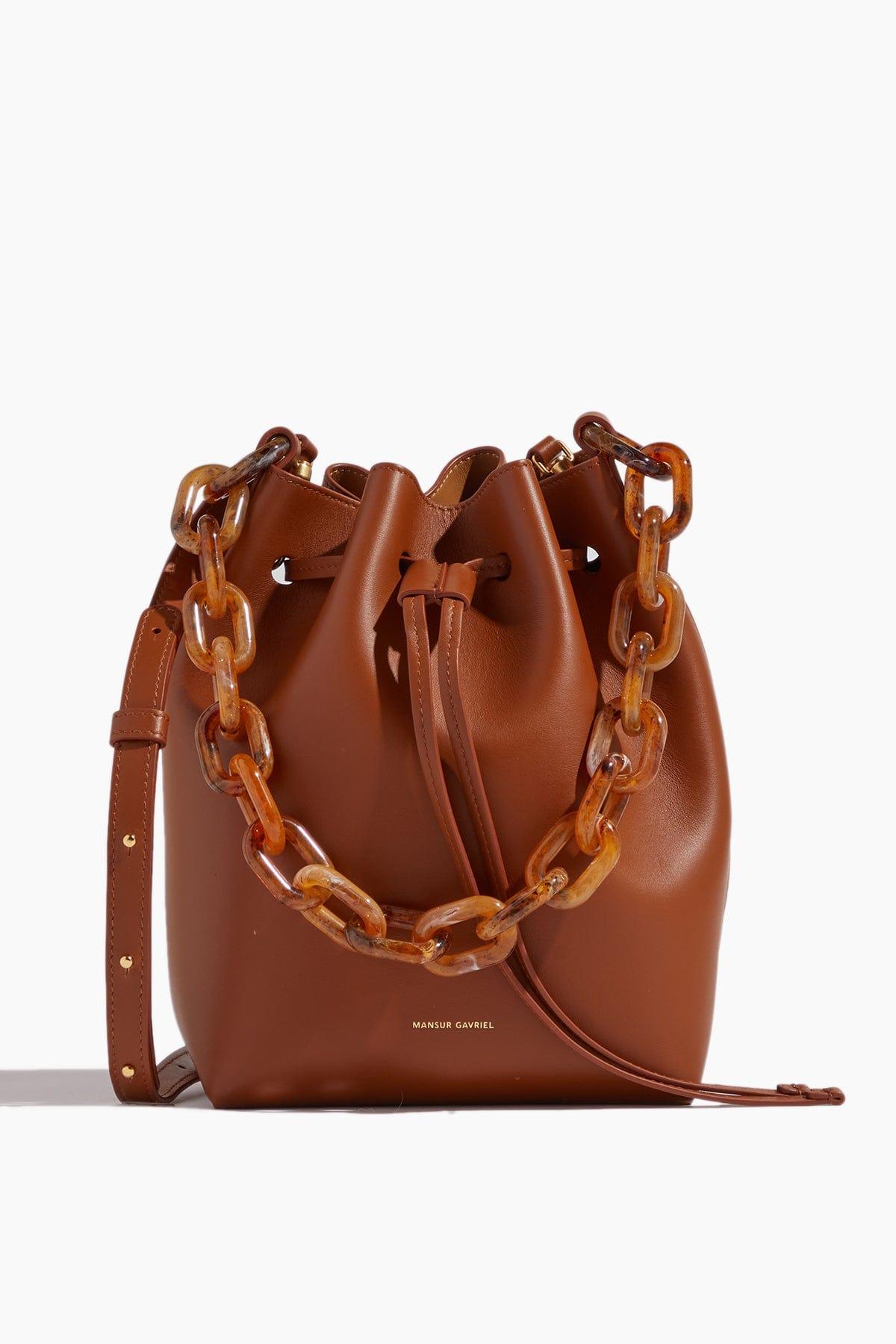 mansur gavriel twist bucket bag