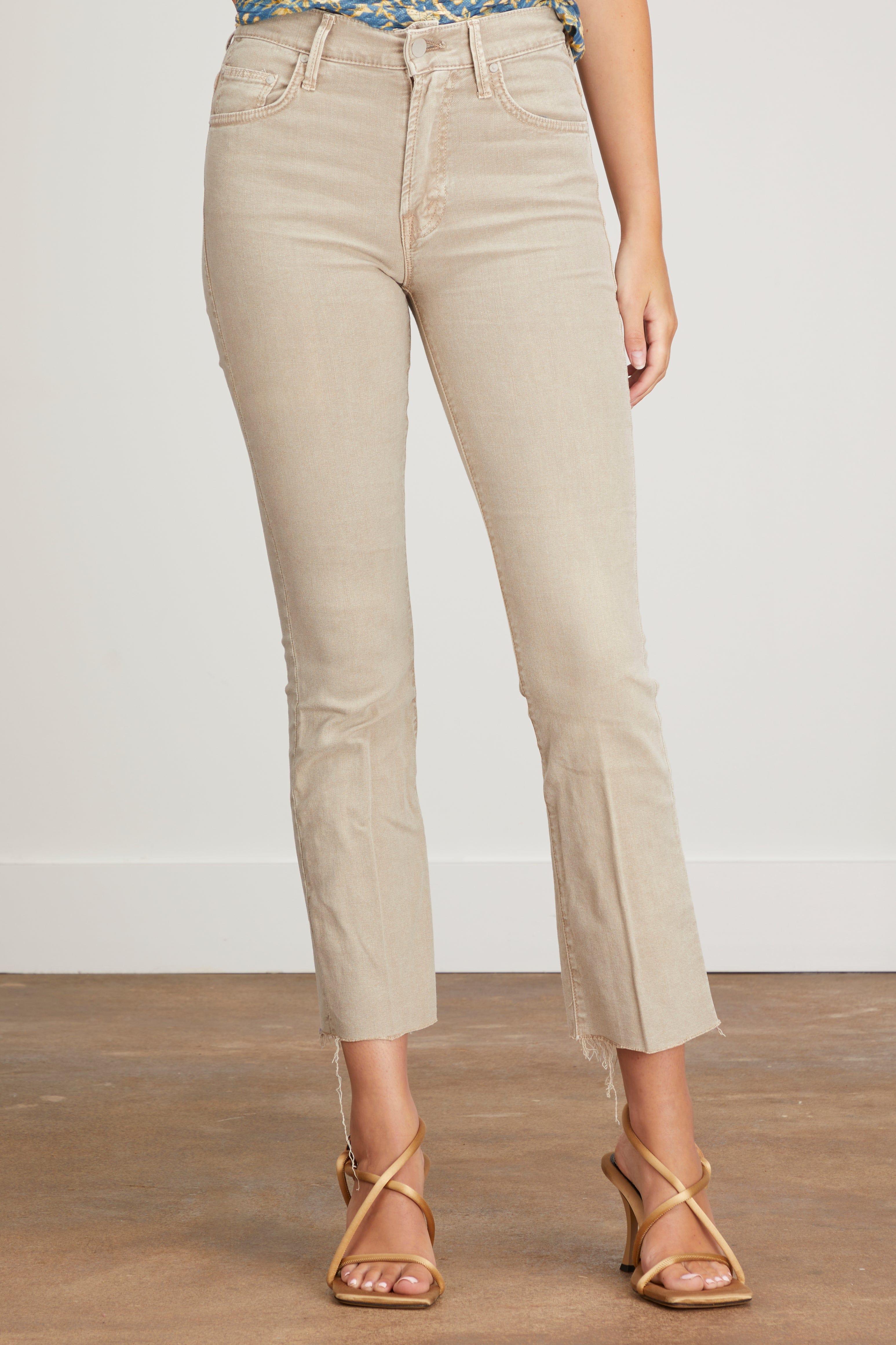 Mother Denim The Insider Ankle Fray 
