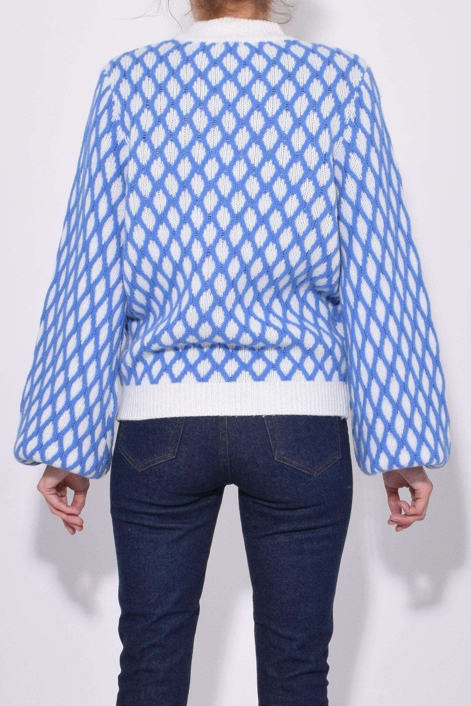 stine goya cable knit sweater