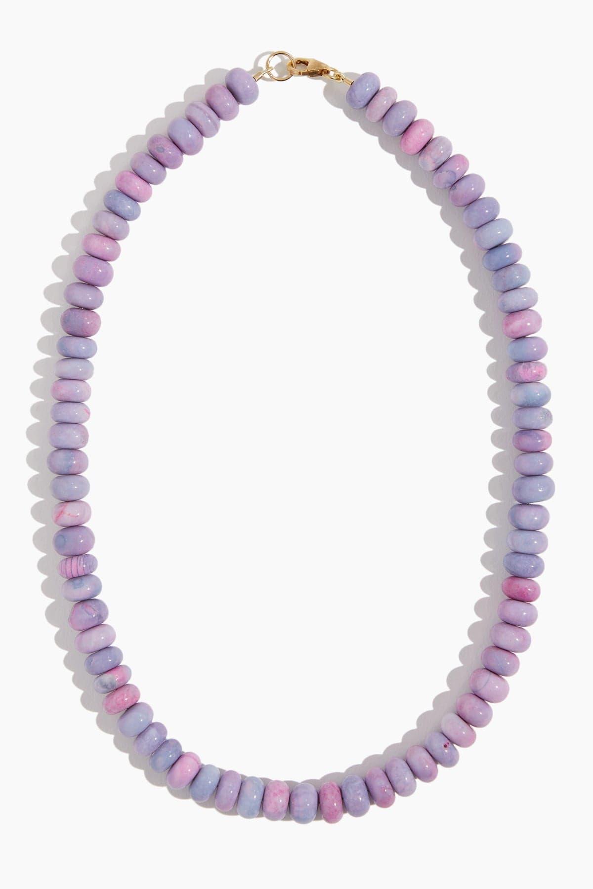 Sweet Candy Necklace On Pink Backround Stock Photo - Download Image Now -  Candy, Necklace, Cute - iStock