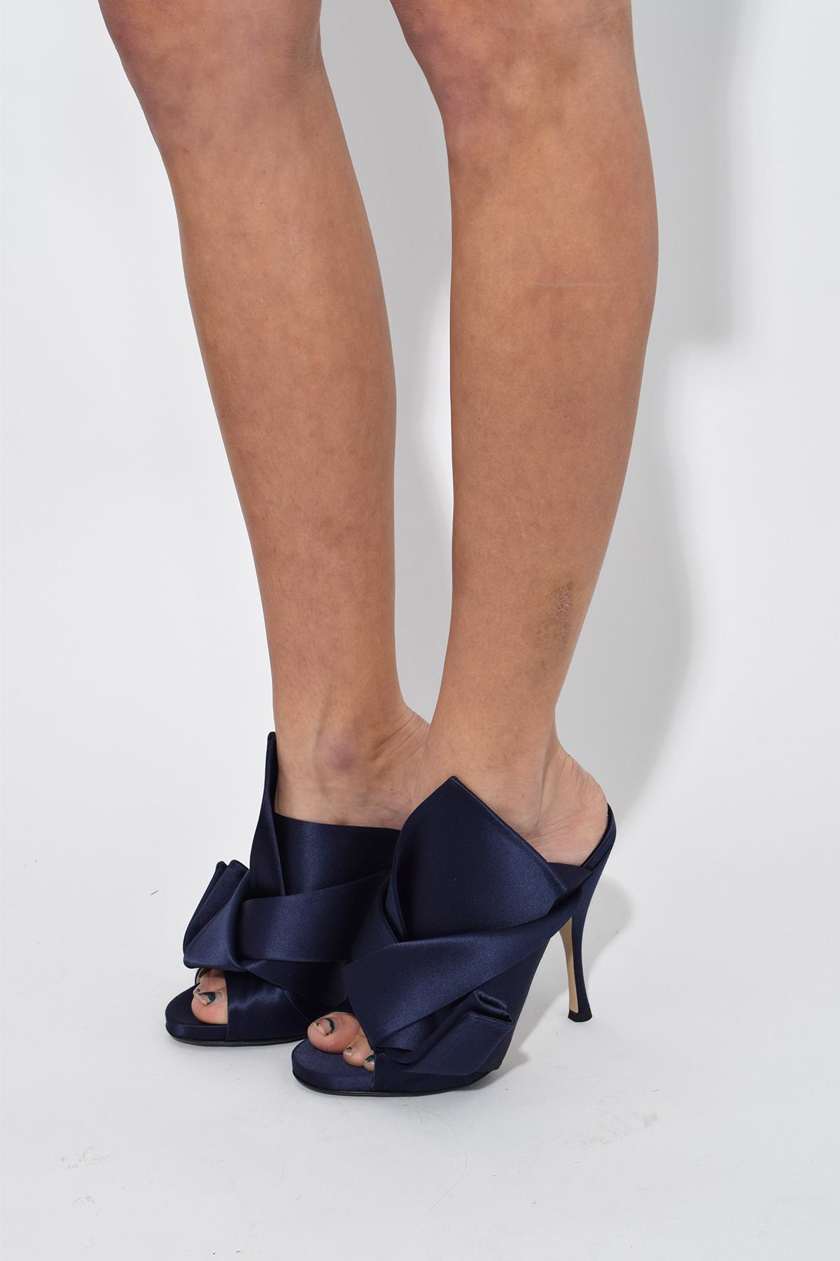 navy mules womens