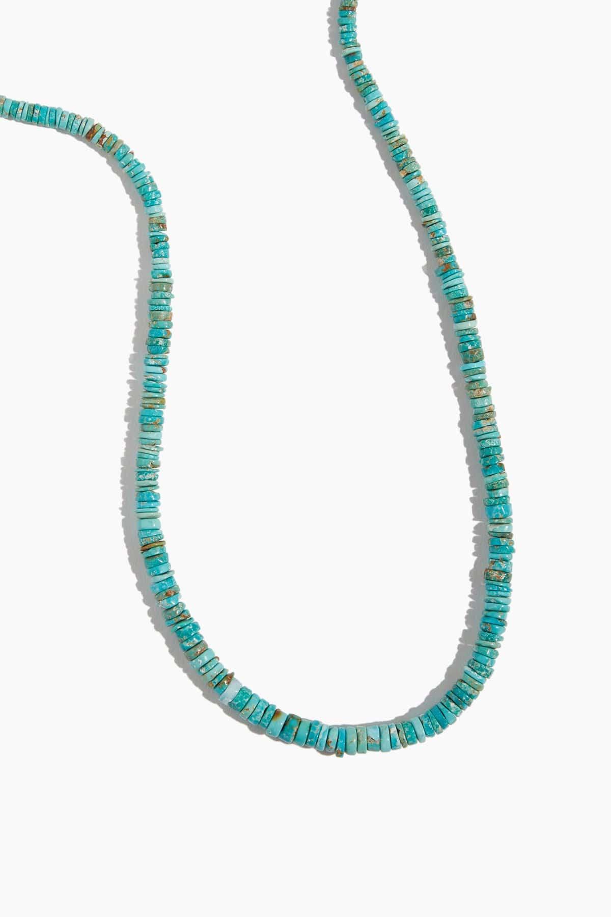 Theodosia Natural Graduated Turquoise Necklace in Blue | Lyst