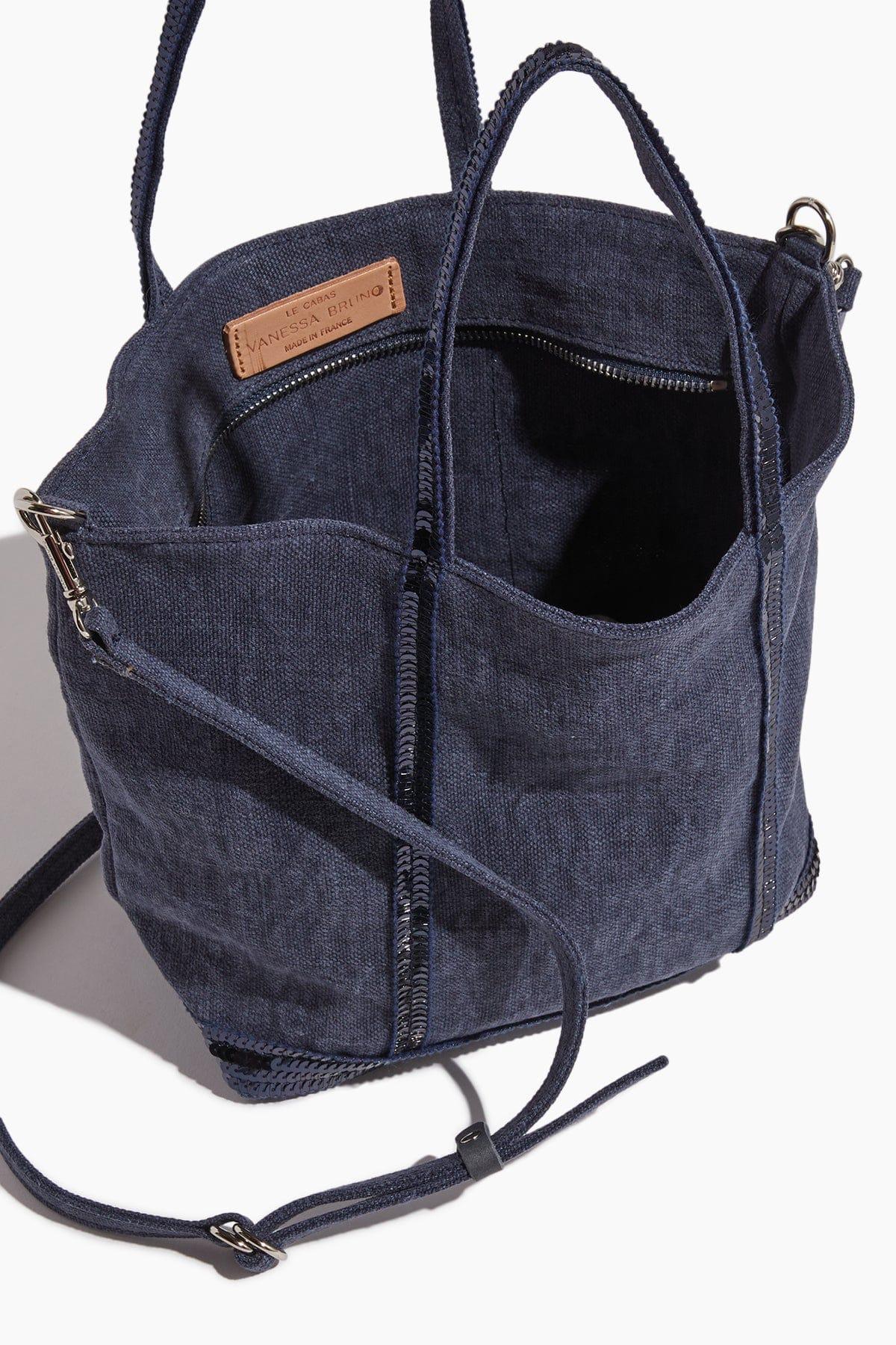 Linen L Cabas Tote Zipped Shoulder Bag Sable , Vanessa Bruno