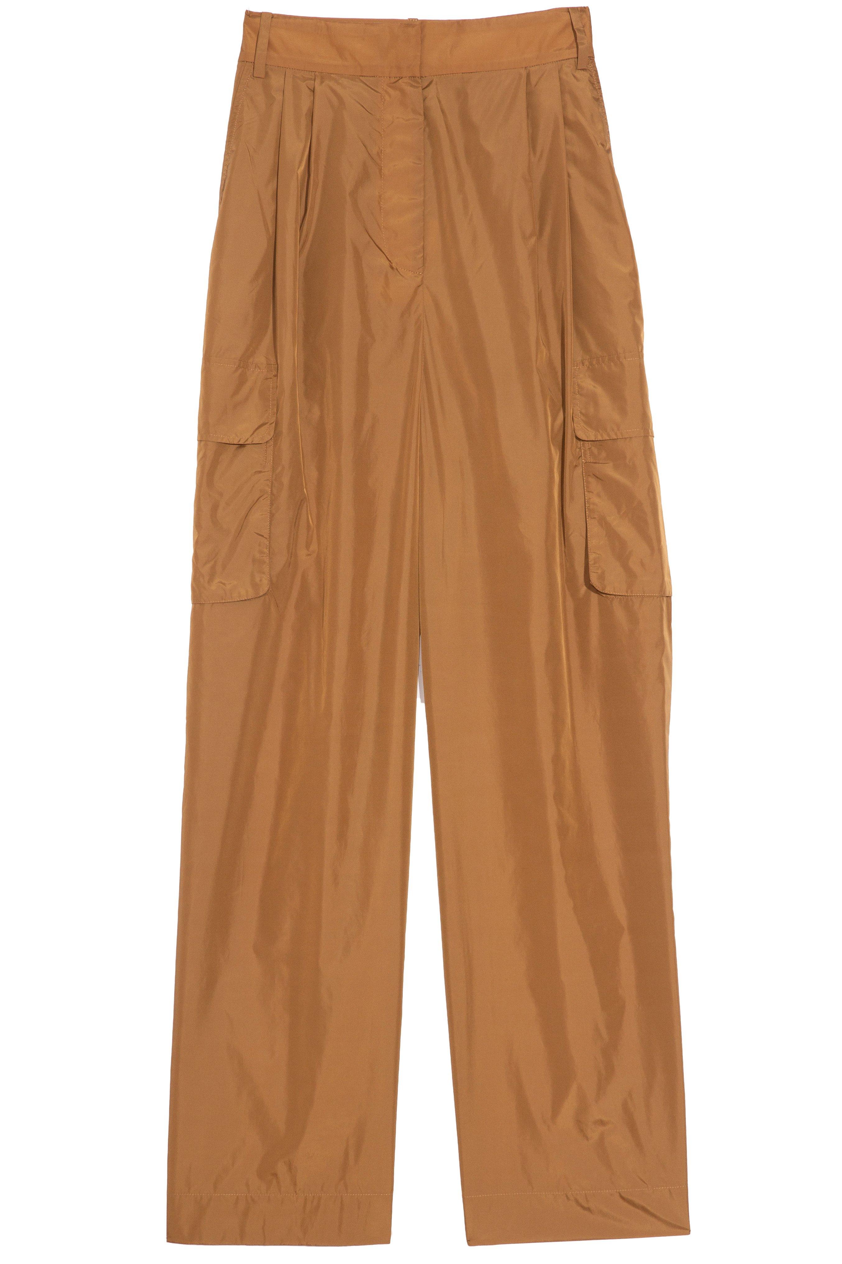 tibi nylon cargo pant