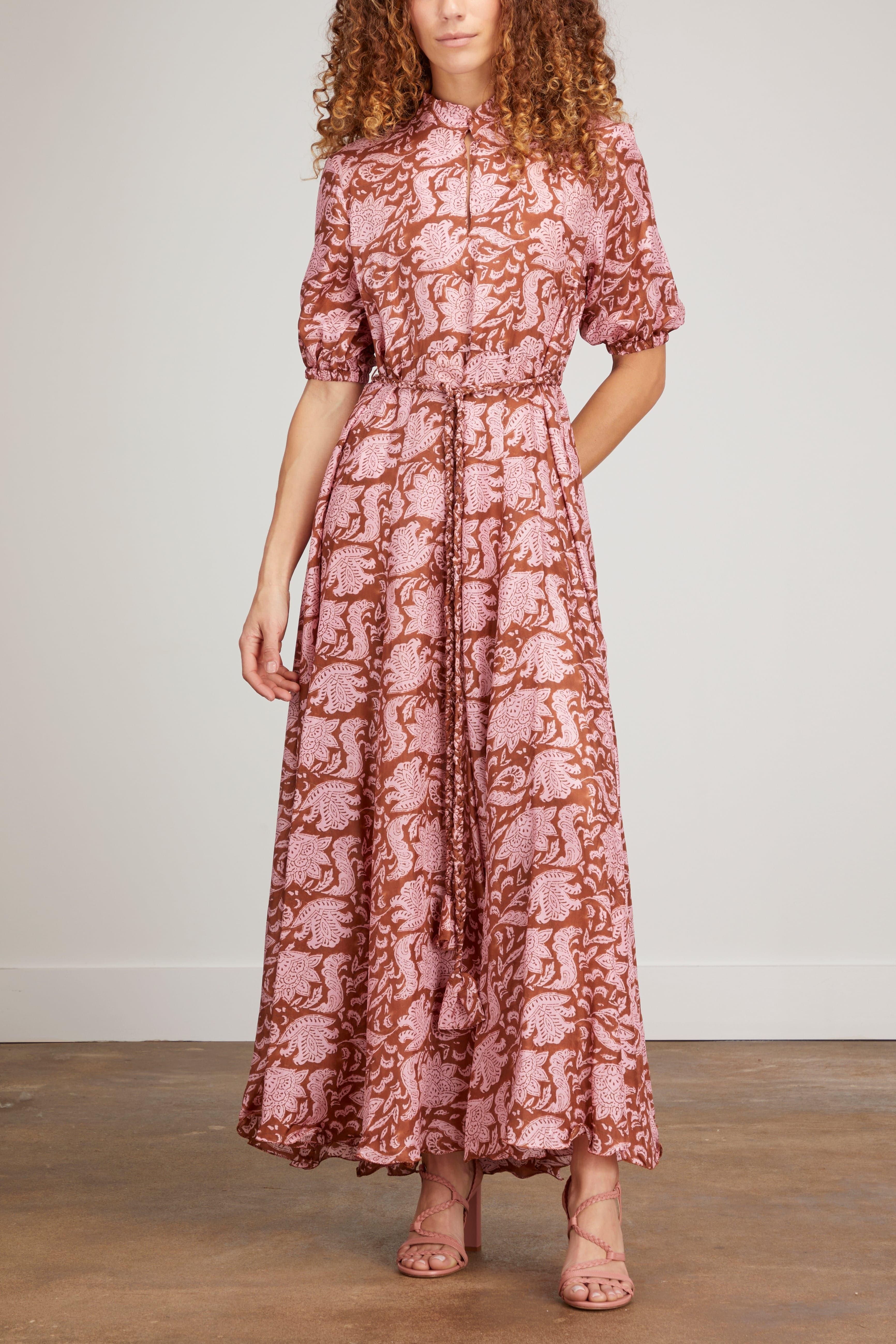 hannah cutout ruffle dress