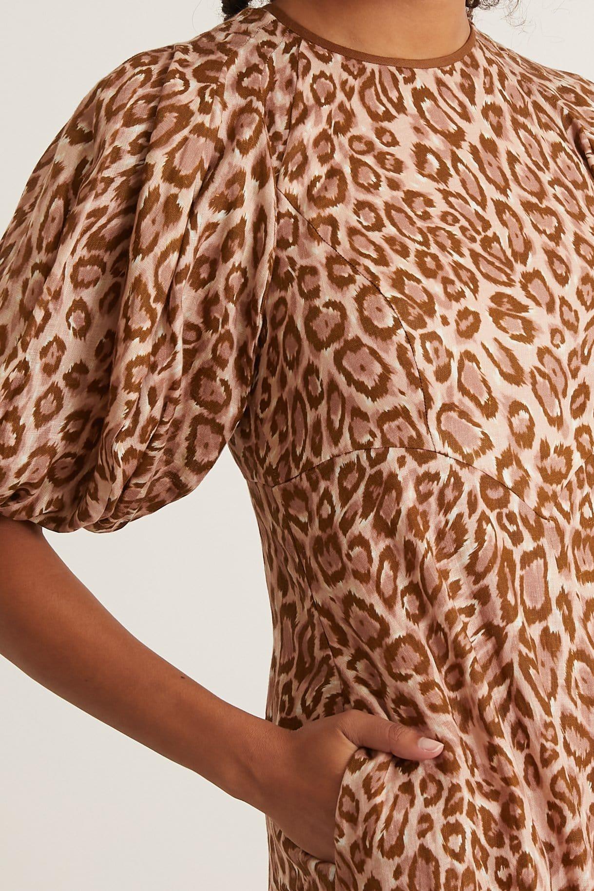 Zimmermann Linen Concert Day Midi Dress 