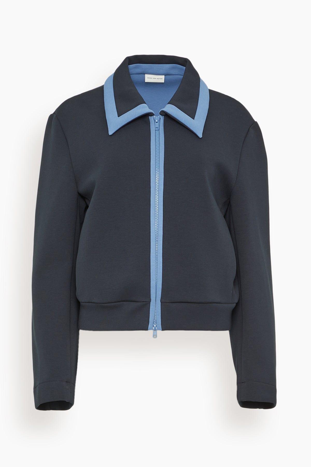 DRIES VAN NOTEN | Floral Jacquard Single Breasted Blazer