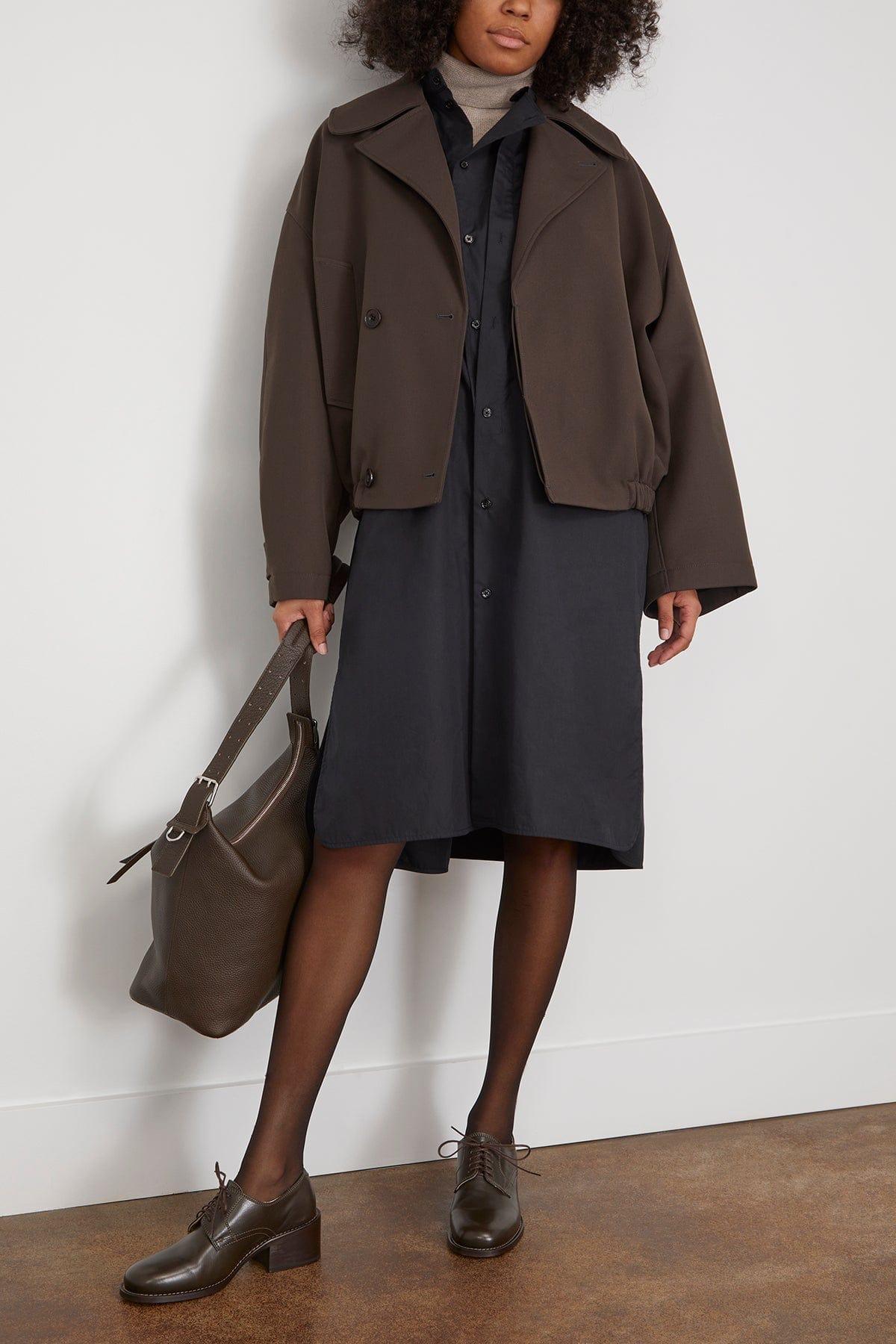 Lemaire Short Trench Blouson in Brown | Lyst