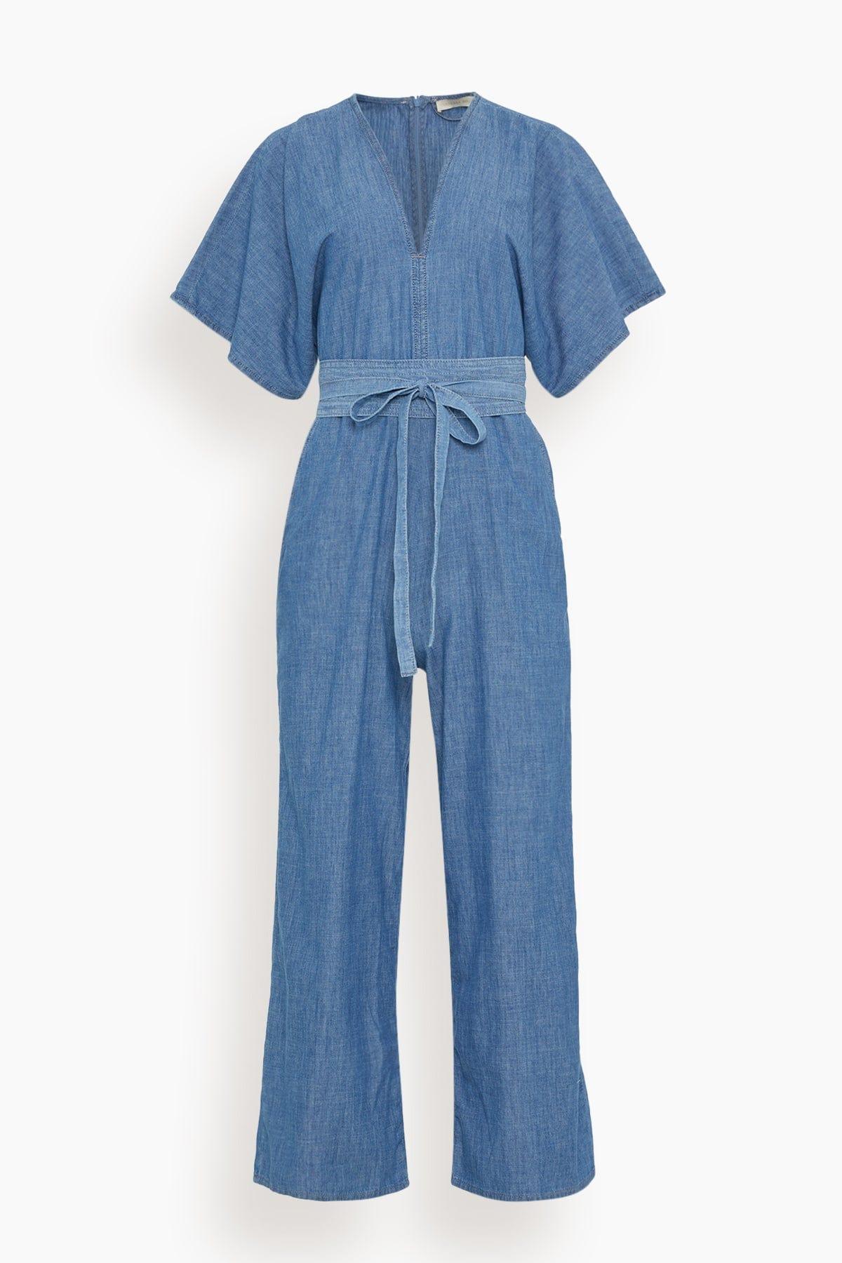 Vanessa Bruno Lelie Jumpsuit in Blue | Lyst