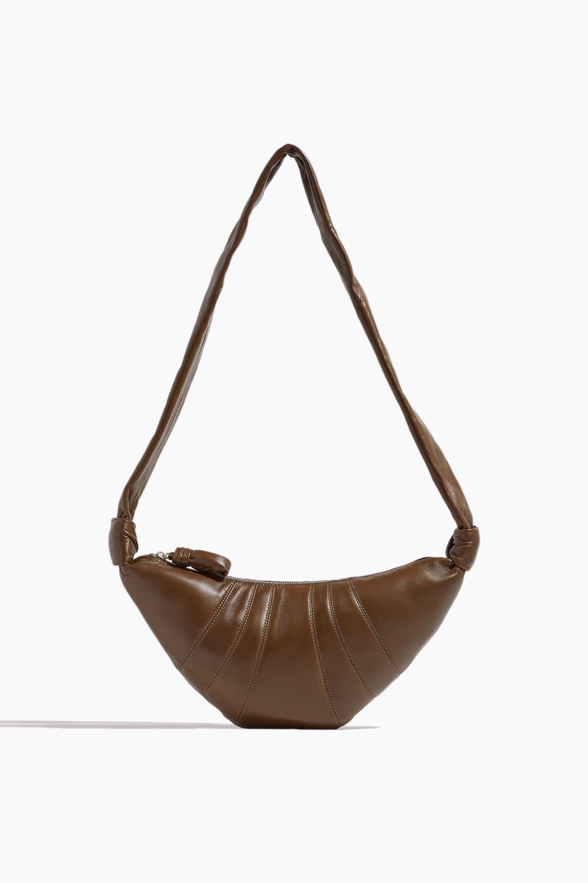 Lemaire Small Croissant Bag in White | Lyst