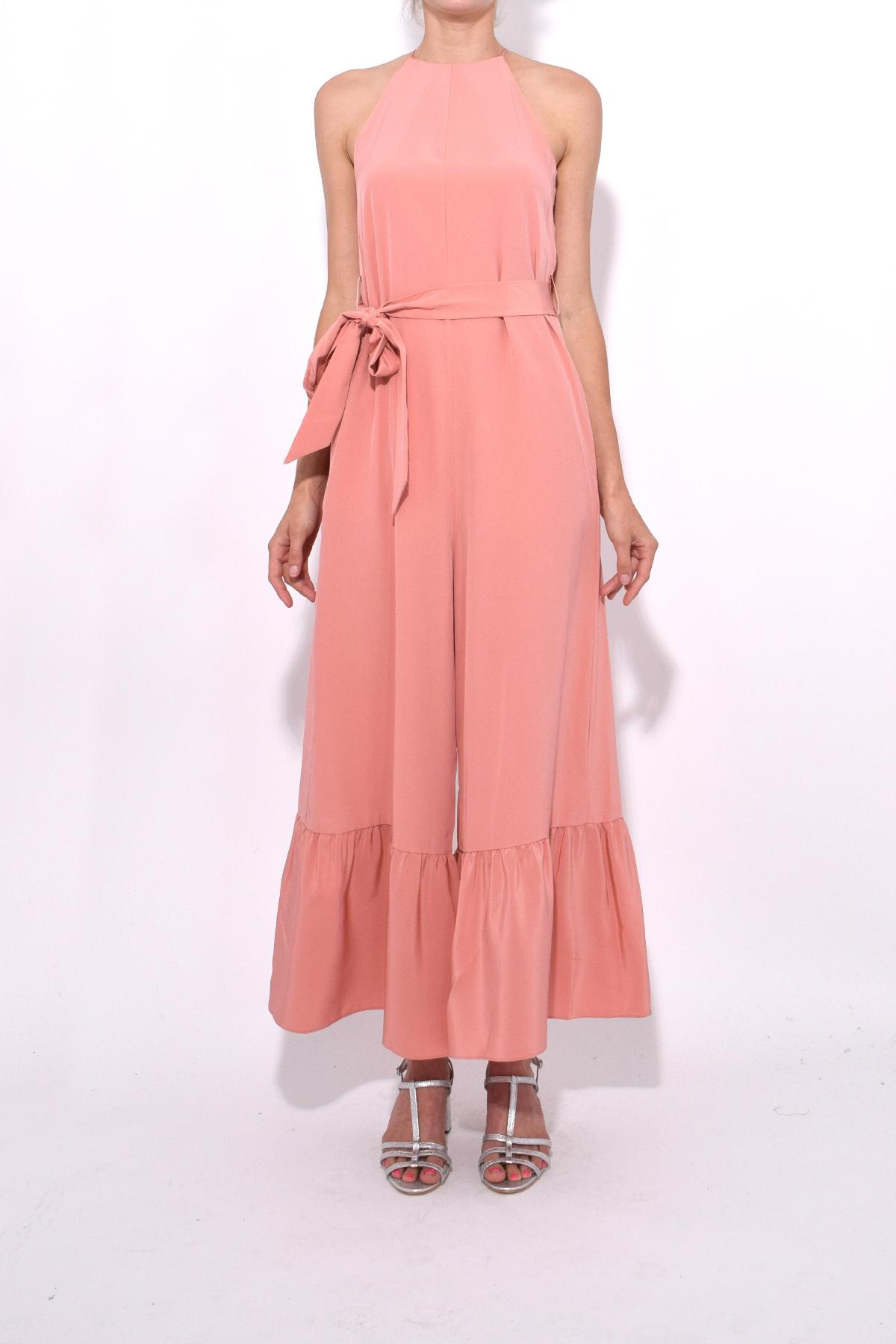 tibi ruffle jumpsuit