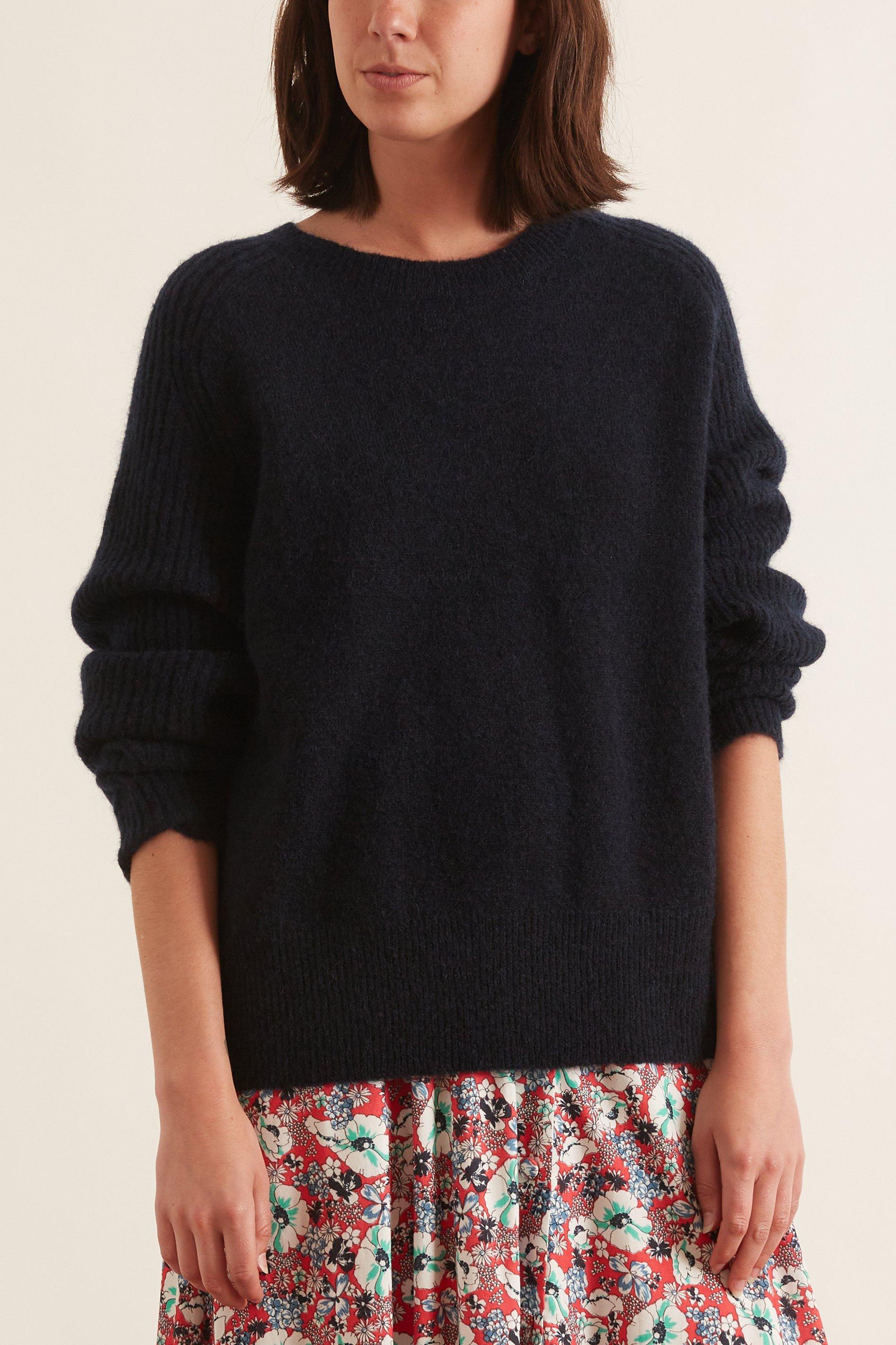 By Malene Birger Wool Ana Sweater In Blue Lyst