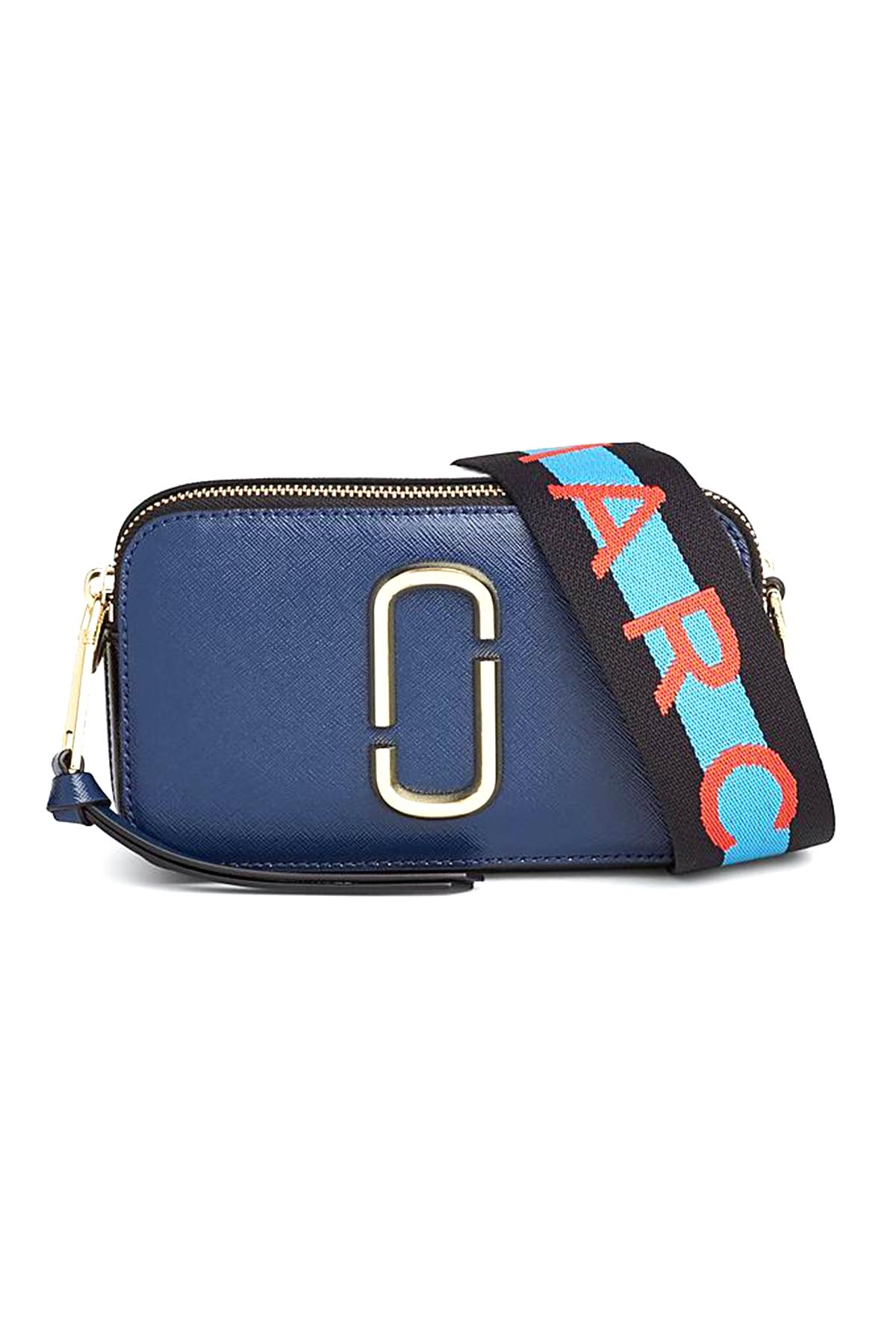 Marc Jacobs, Bags, Brand New Marc Jacobs Snapshot Bag With Tags New Blue  Sea Multi Colored