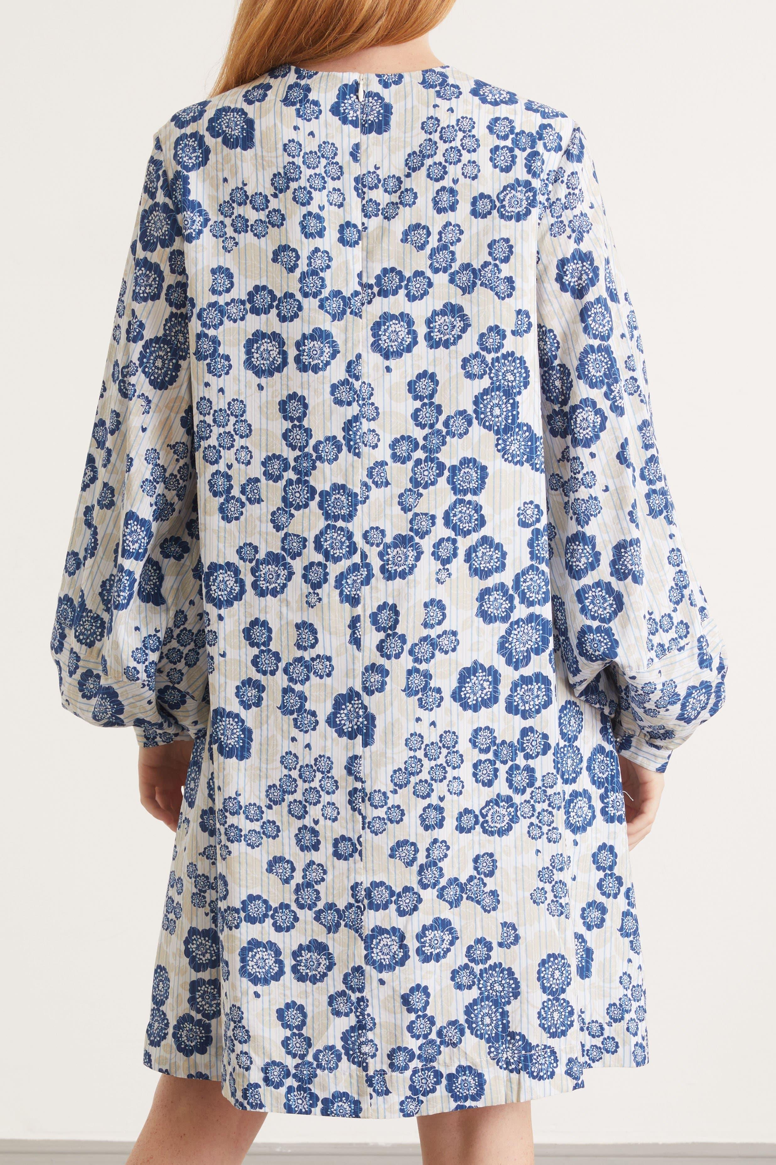 Samsøe & Samsøe Aram Short Dress in Blue | Lyst