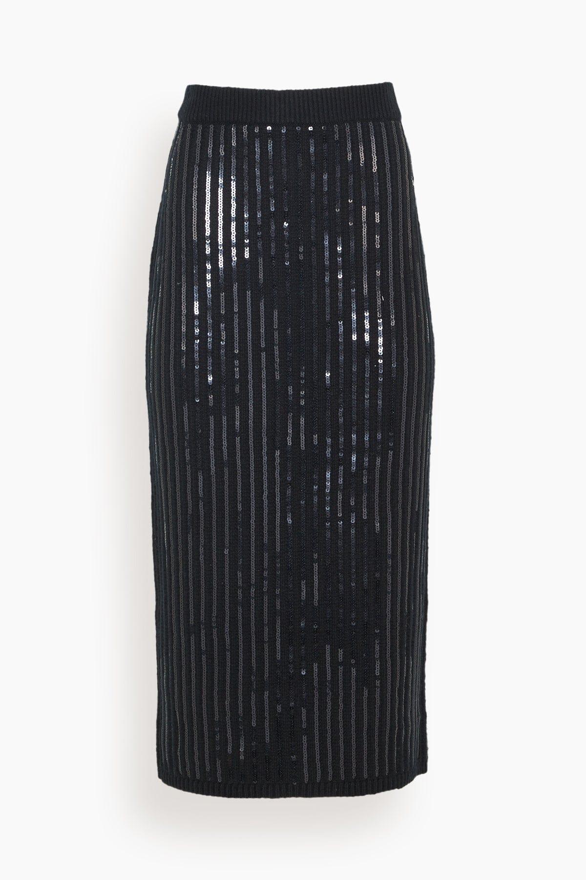 Dorothee Schumacher Sequin Statement Skirt in Black | Lyst