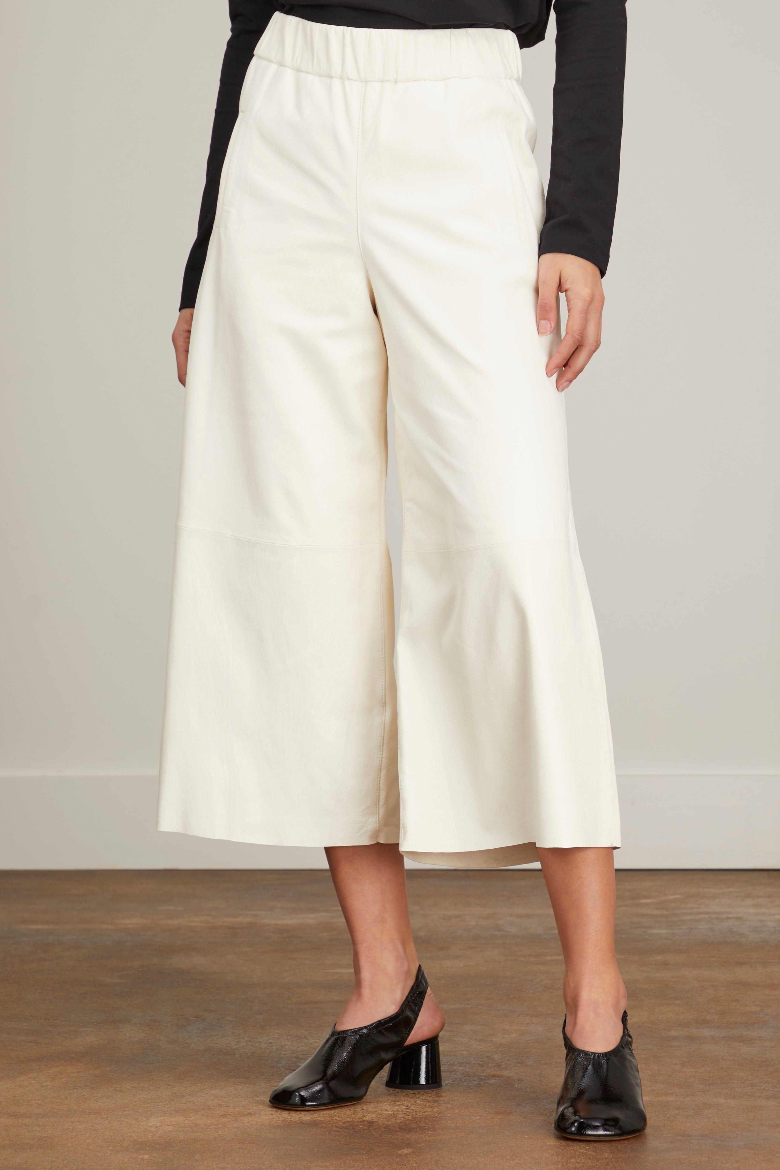 SPRWMN Culotte in White | Lyst