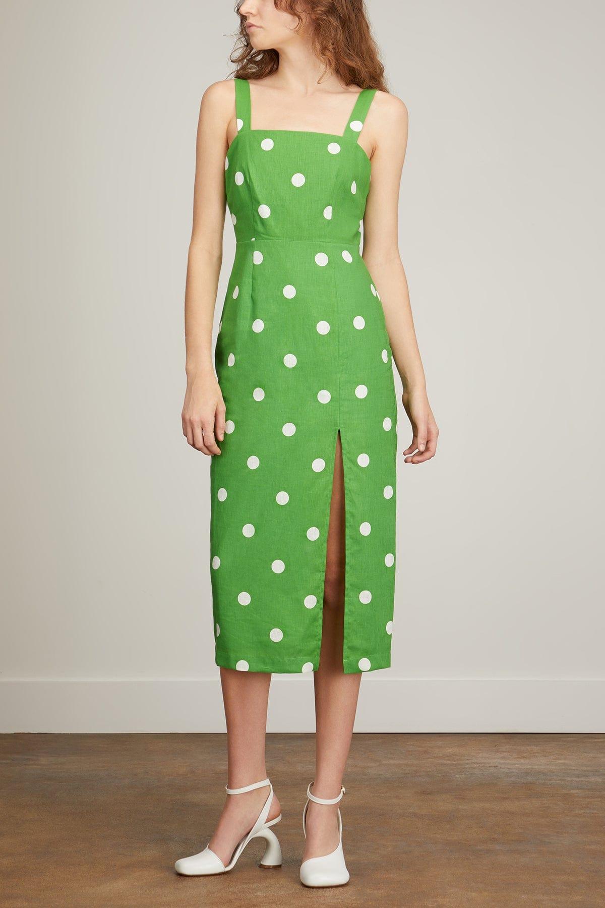 Kitri Mara Midi Dress in Green Lyst