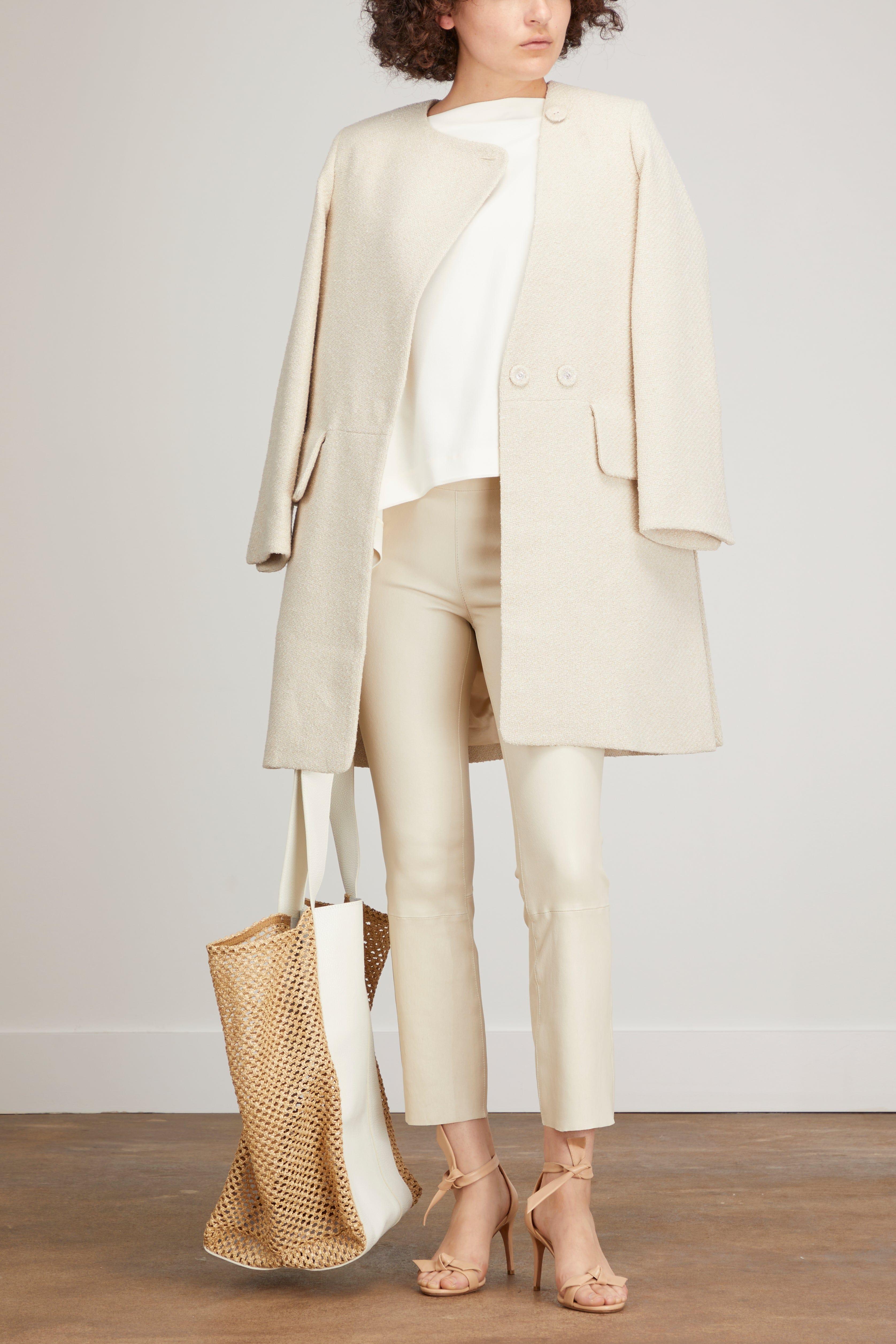 By Malene Birger Clarries Jacket in Natural | Lyst
