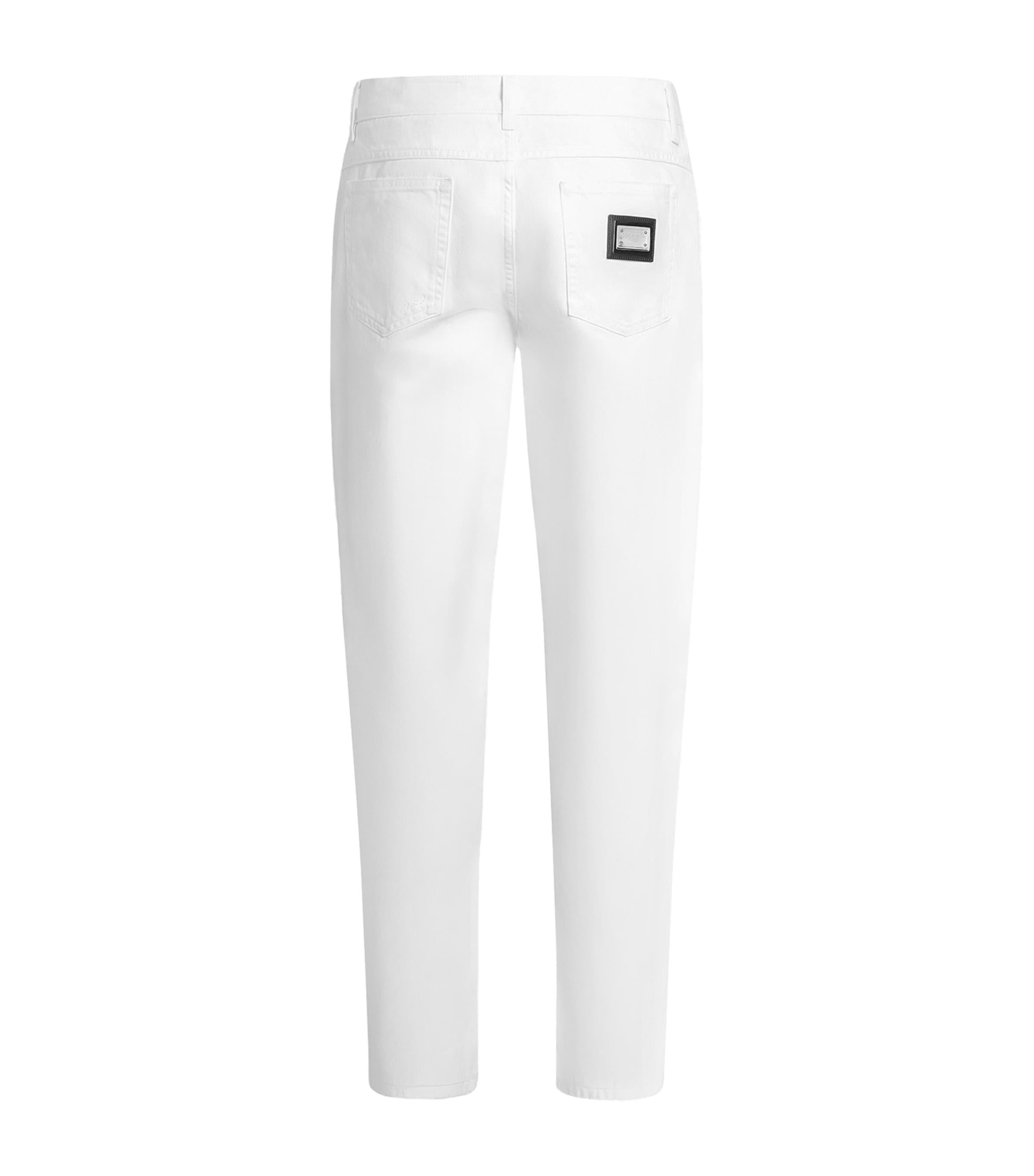 White Dolce & Gabbana Jeans for Men | Lyst
