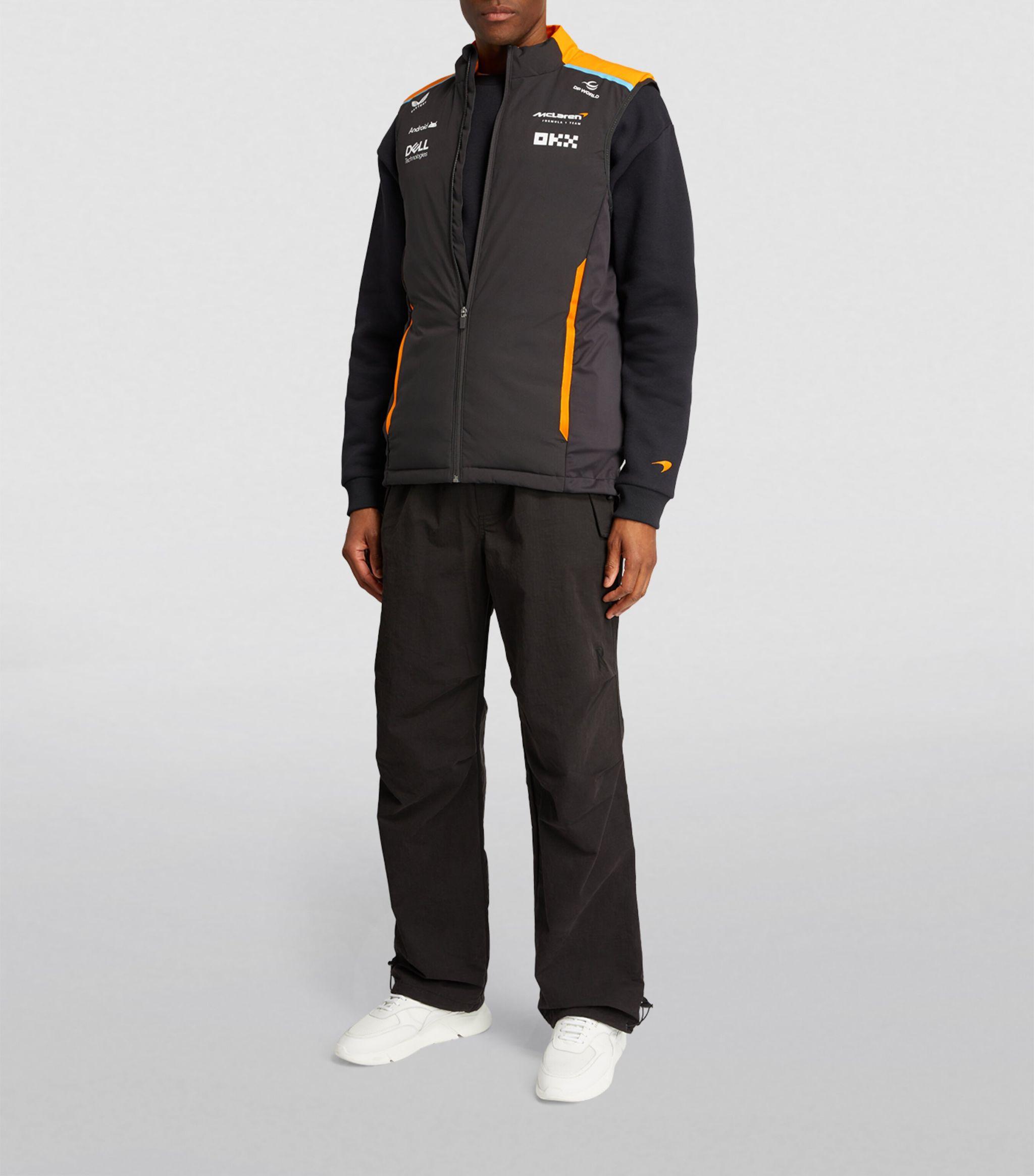 Gilet F1 McLaren Team Paddock – Castore Licence Officielle – Taille L – Neuf Avec étiquettes
