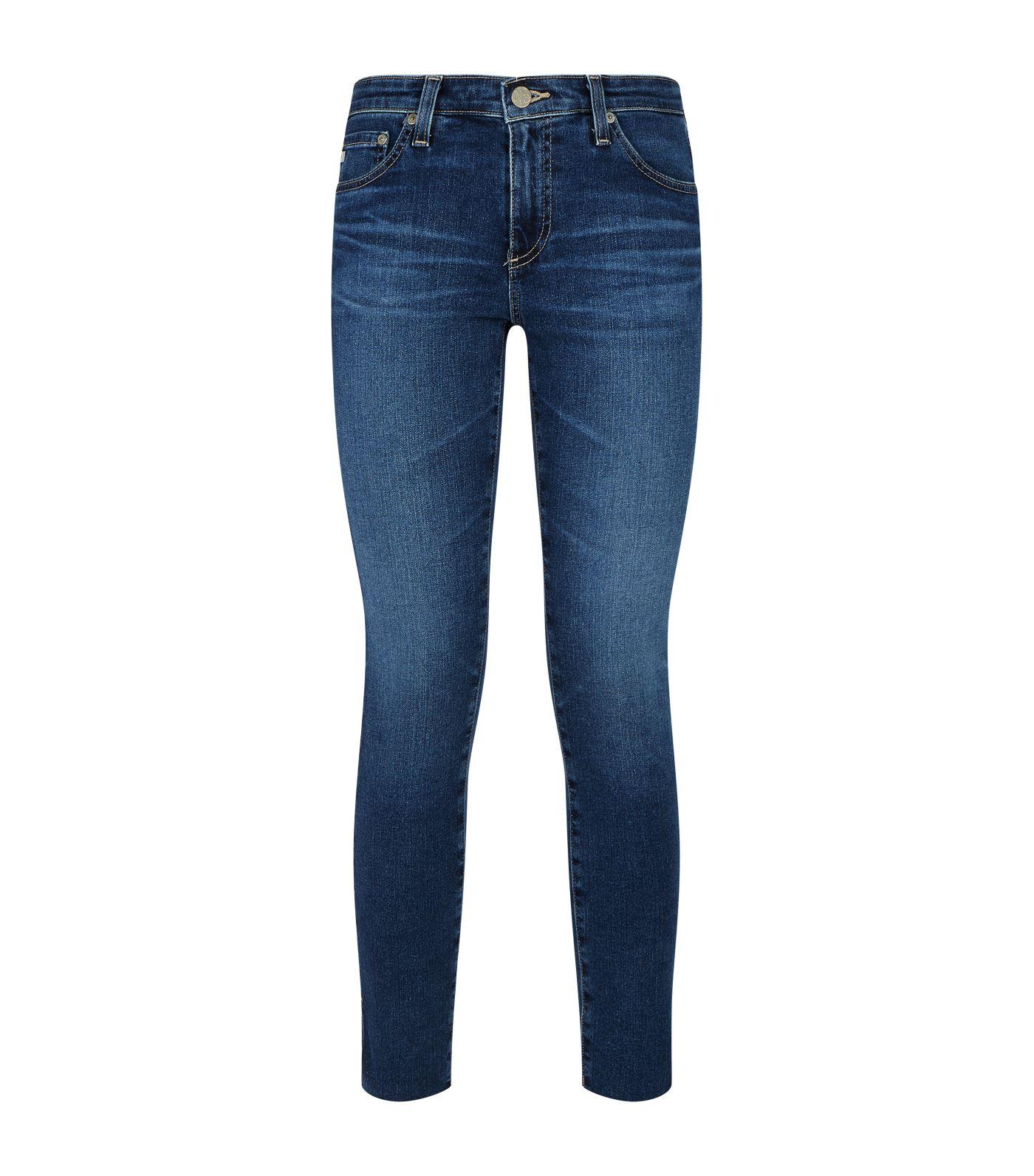 AG Jeans Prima Cigarette Ankle Jeans in Blue - Lyst