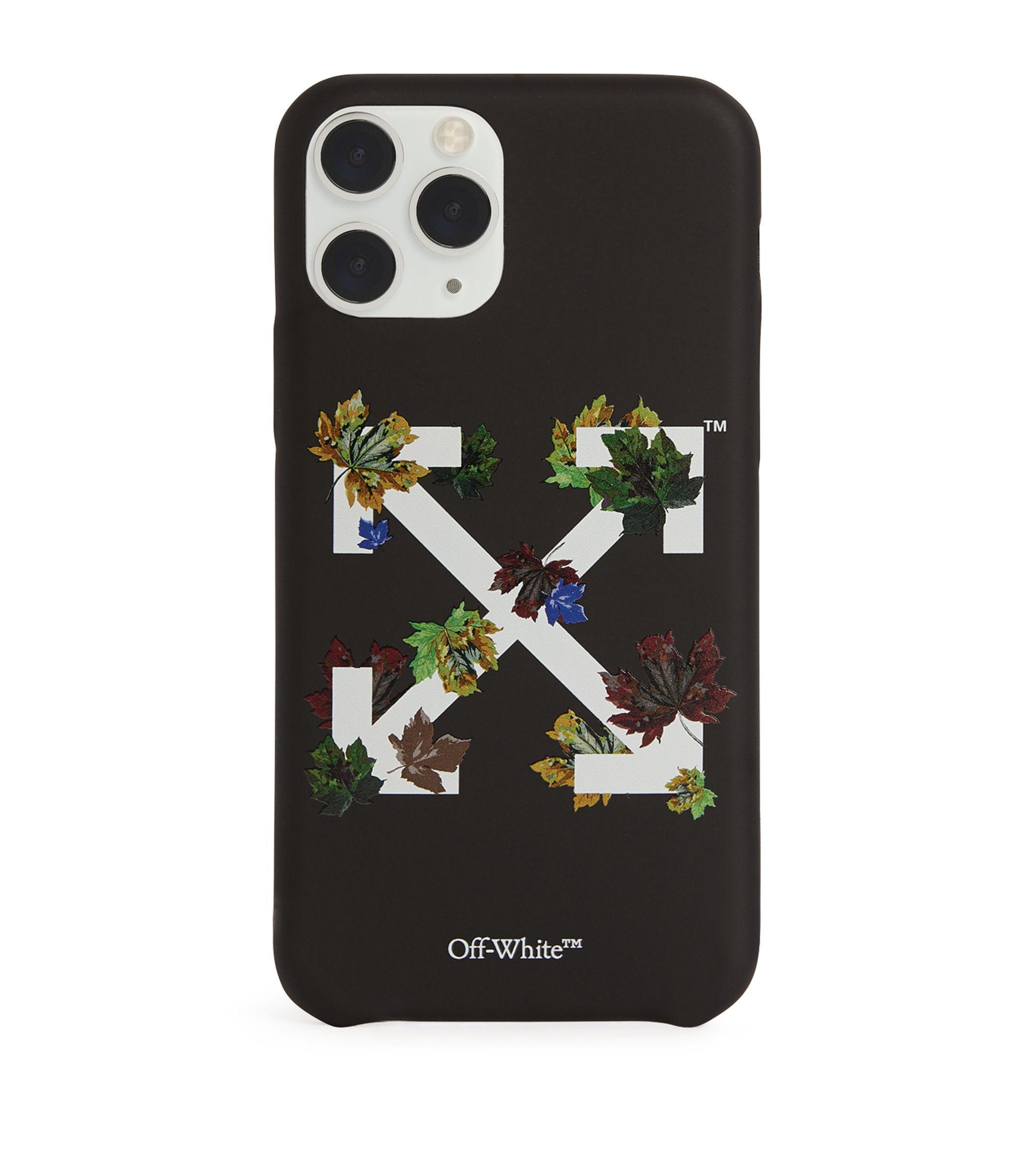 Off-White c/o Virgil Abloh Leafy Arrows Iphone 11 Pro Case in Black - Lyst