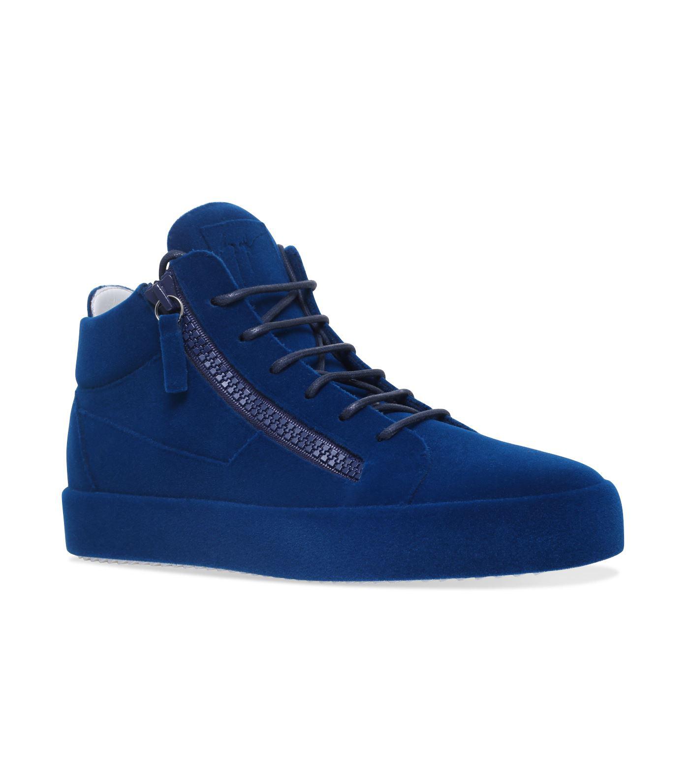 giuseppe zanotti mid top sneakers