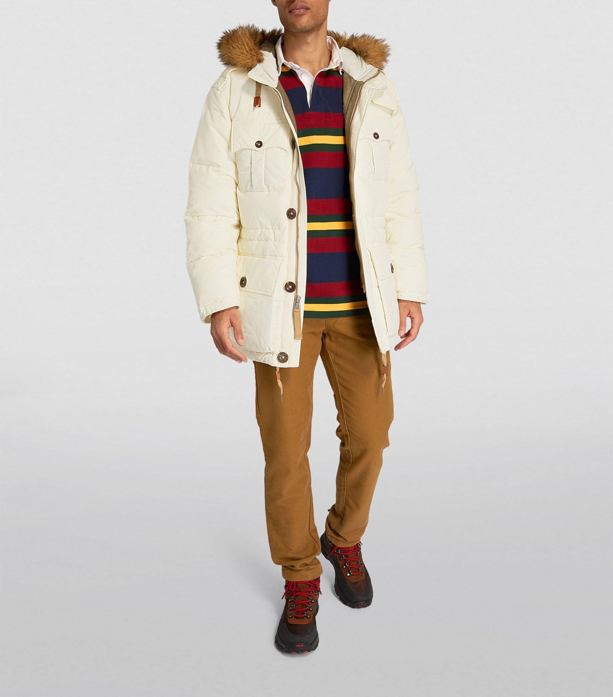 トレフォイル RRL 21aw Faux Fur-trim Parka | www.godawaripowerispat.com