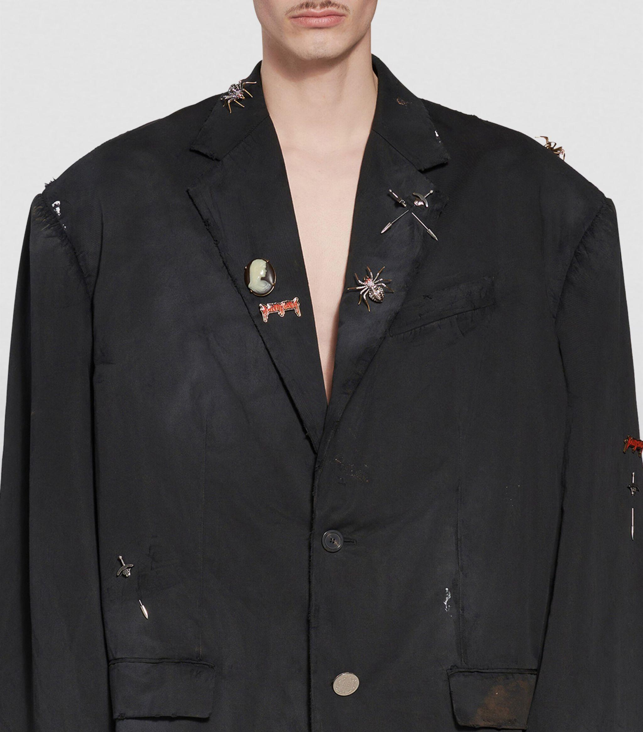 balenciaga tailored shirt