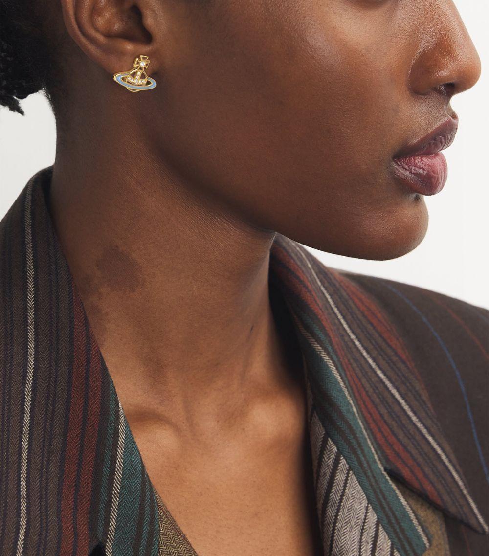 Vivienne Westwood Concetta Bas Relief Earrings in Natural