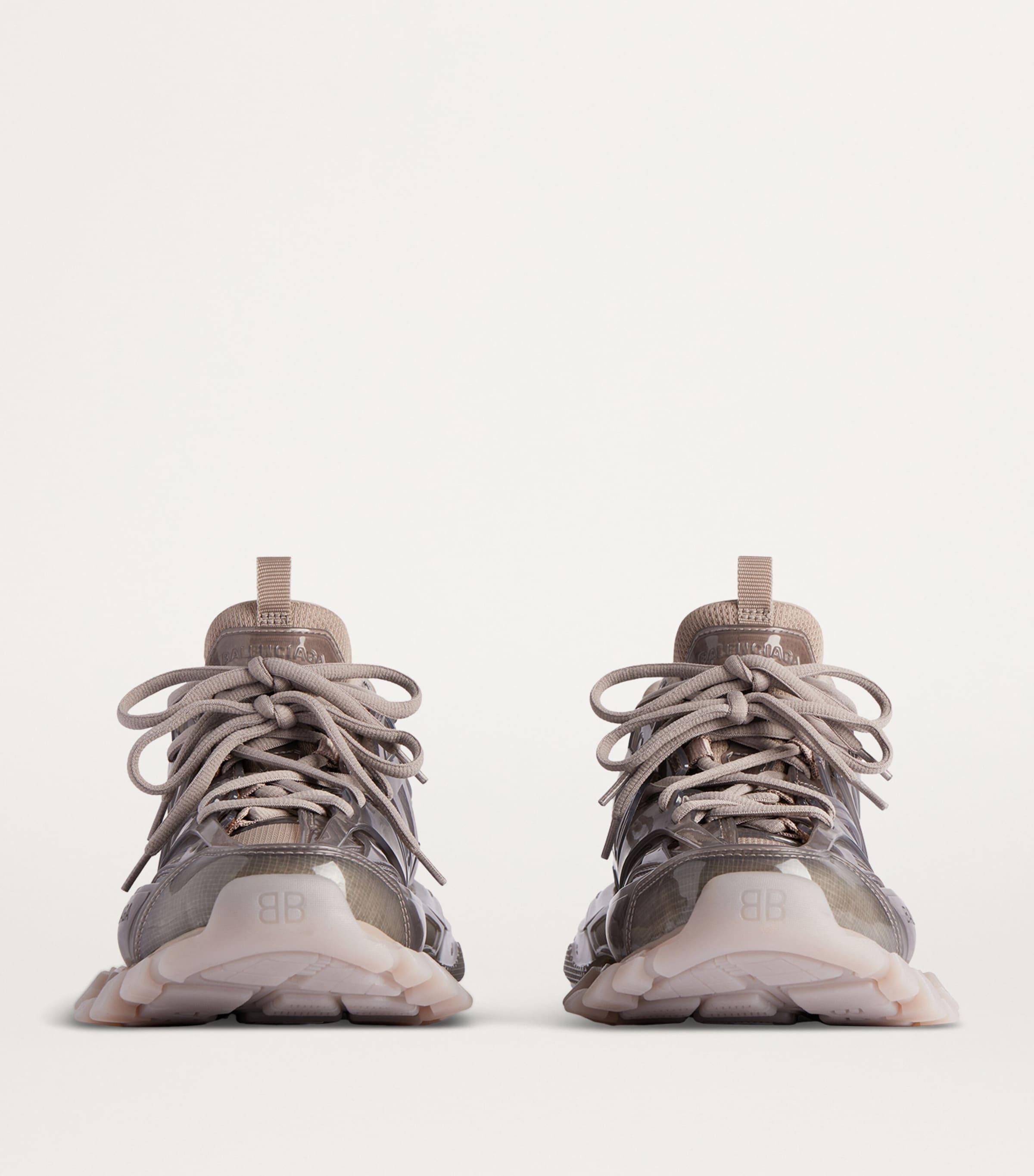Balenciaga Jelly Track Sneakers in Brown | Lyst