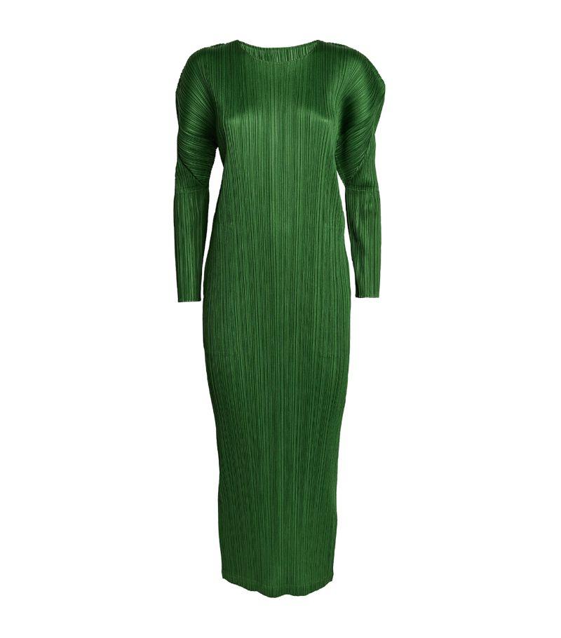 Pleats Please Issey Miyake Monthly Colors February Midi Dress in Green | Lyst Pleats Please Issey Miyake Monthly Colors February Midi Dress in Green | Lyst