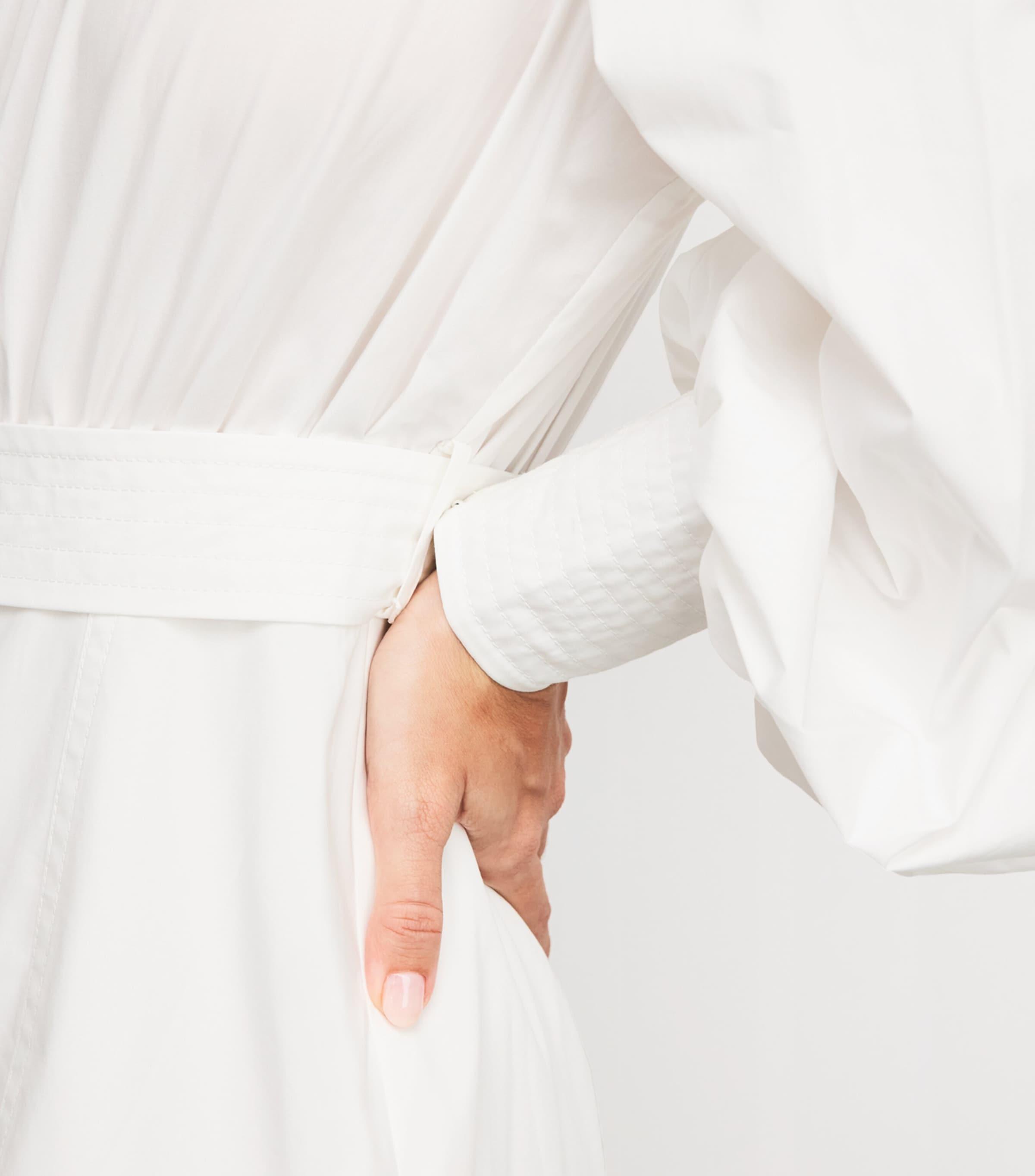 Zimmermann Utility Midi Dress in White | Lyst