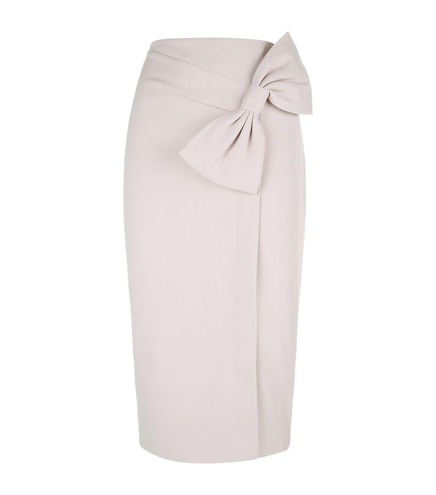 Ted Baker Liyah Bow Pencil Skirt in Pink | Lyst