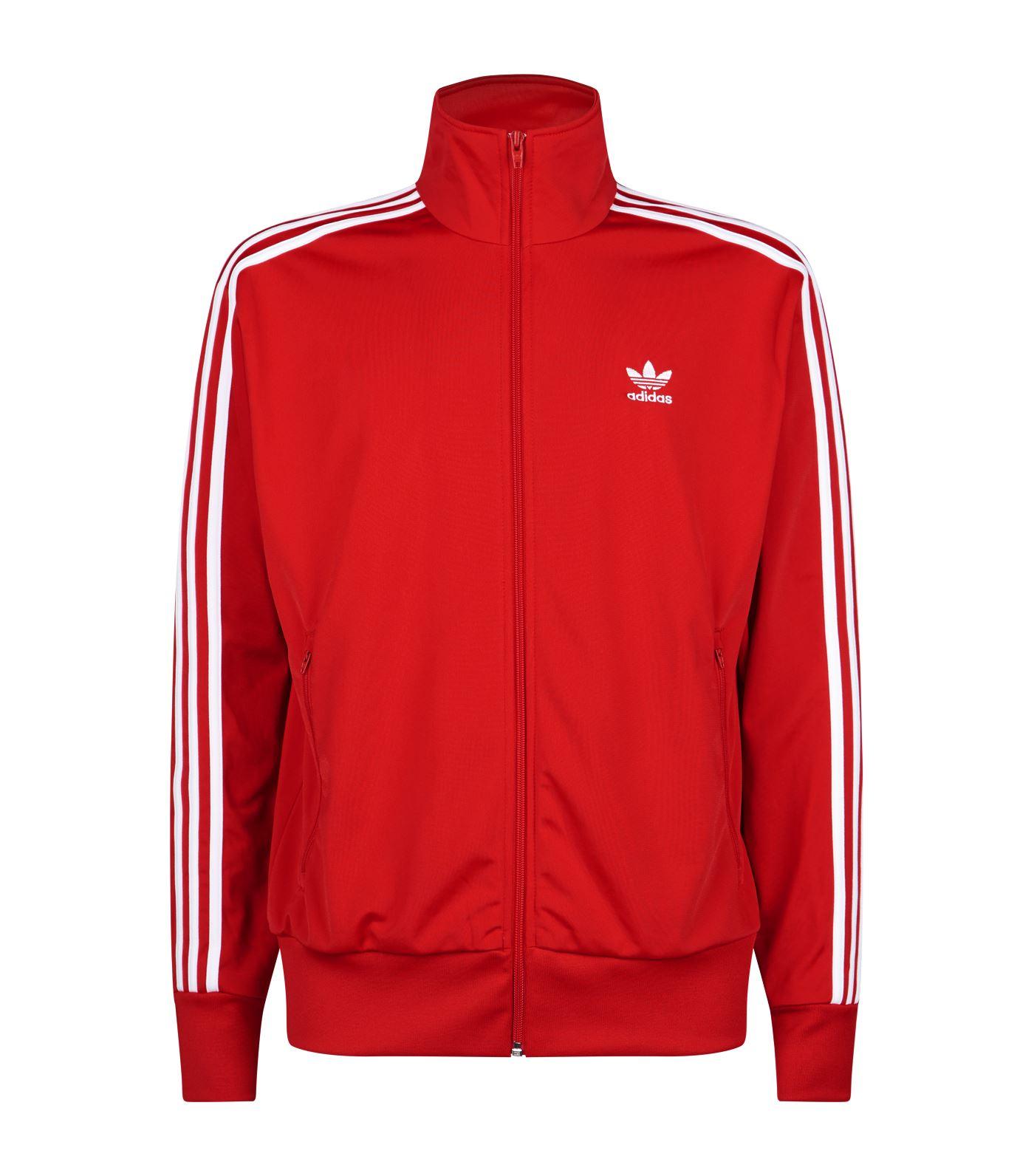 adidas Originals Firebird Track Jacket in Red for Men - Lyst