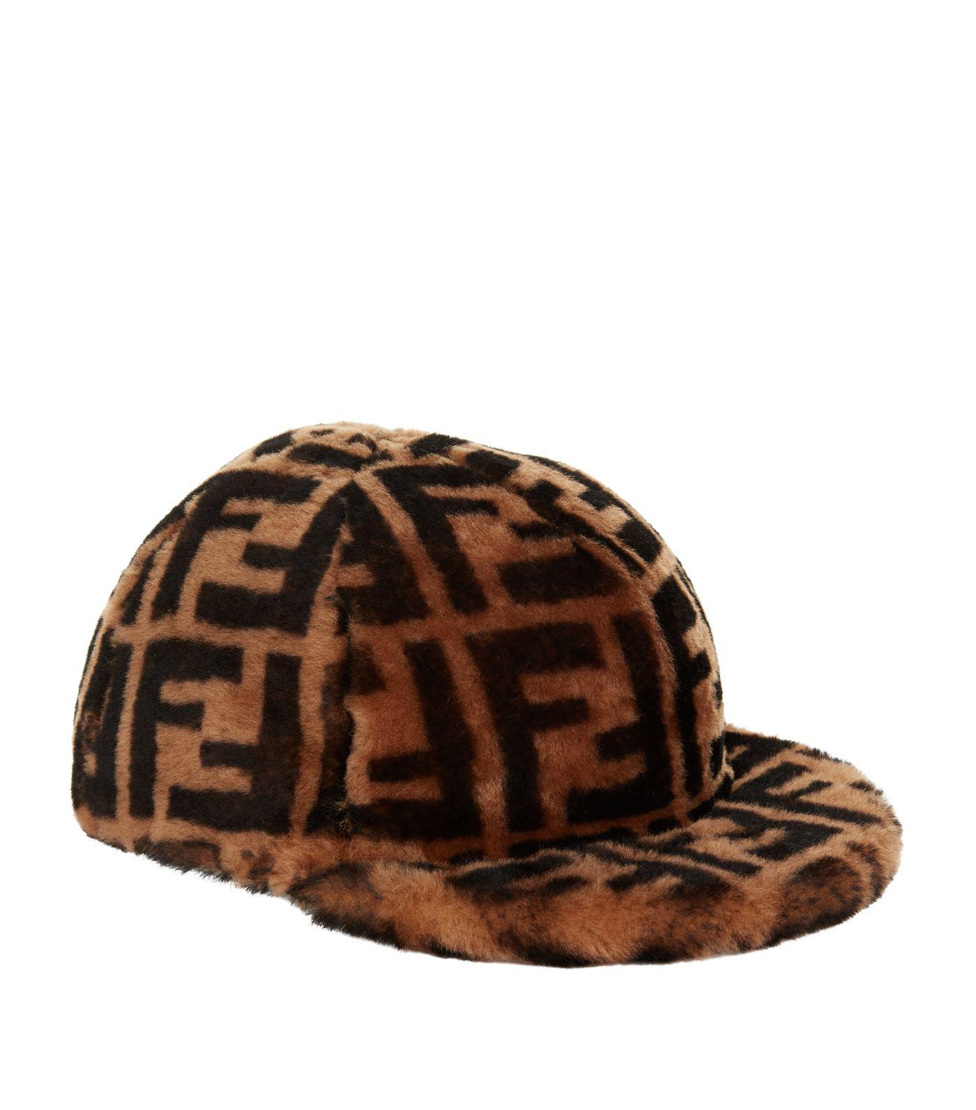 fendi fur cap