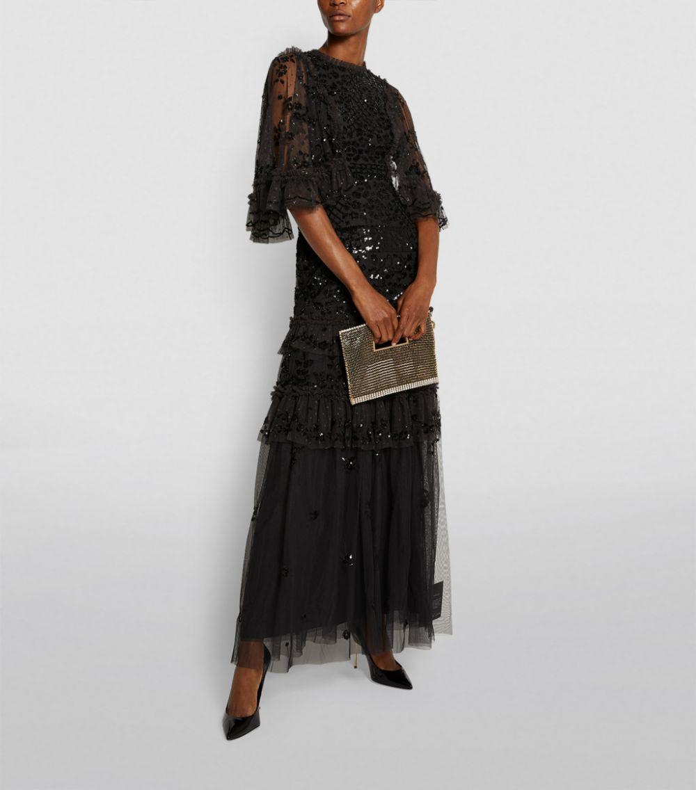 melody sequin gown