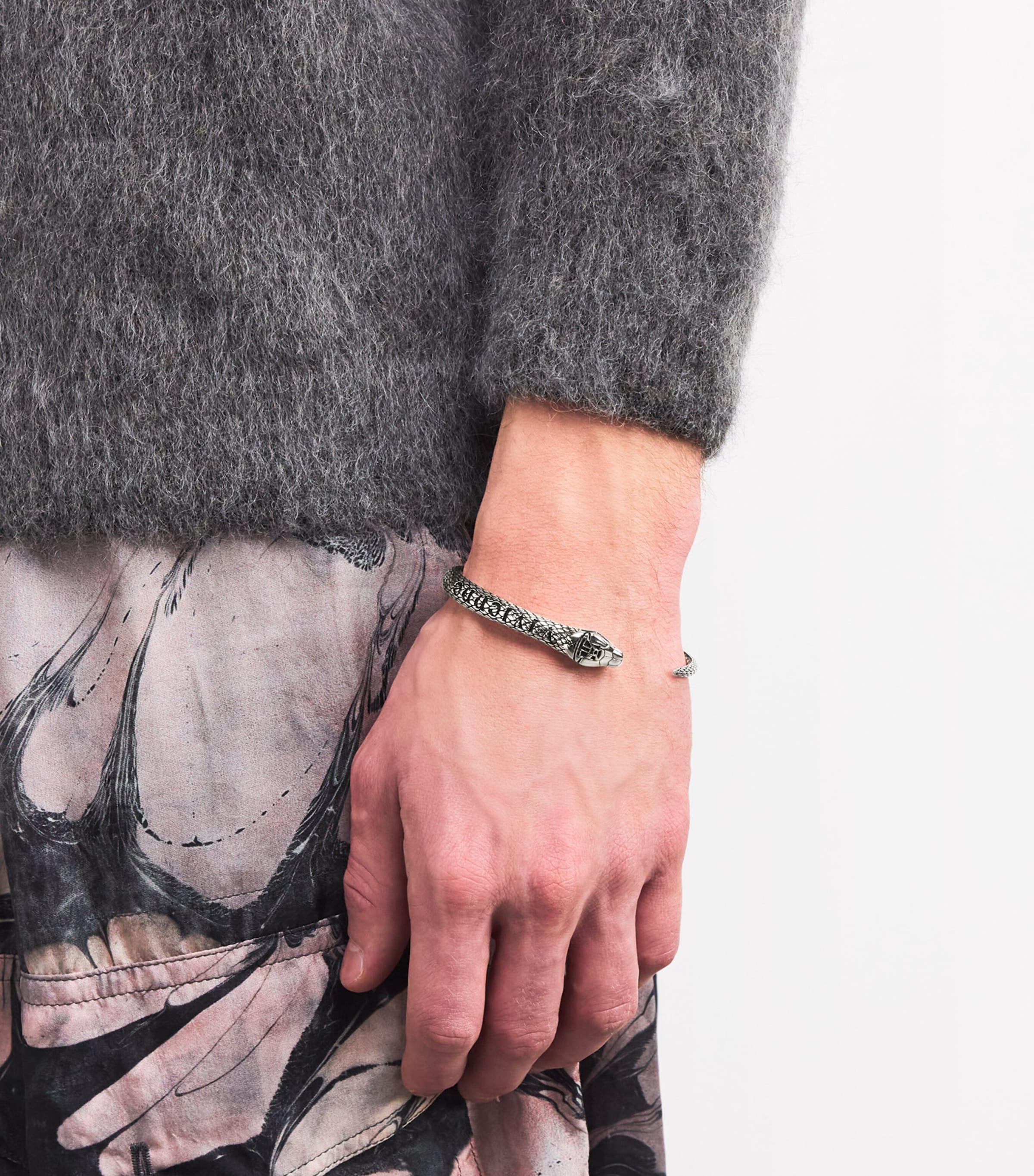 Vivienne Westwood Albane Bangle in Metallic for Men | Lyst