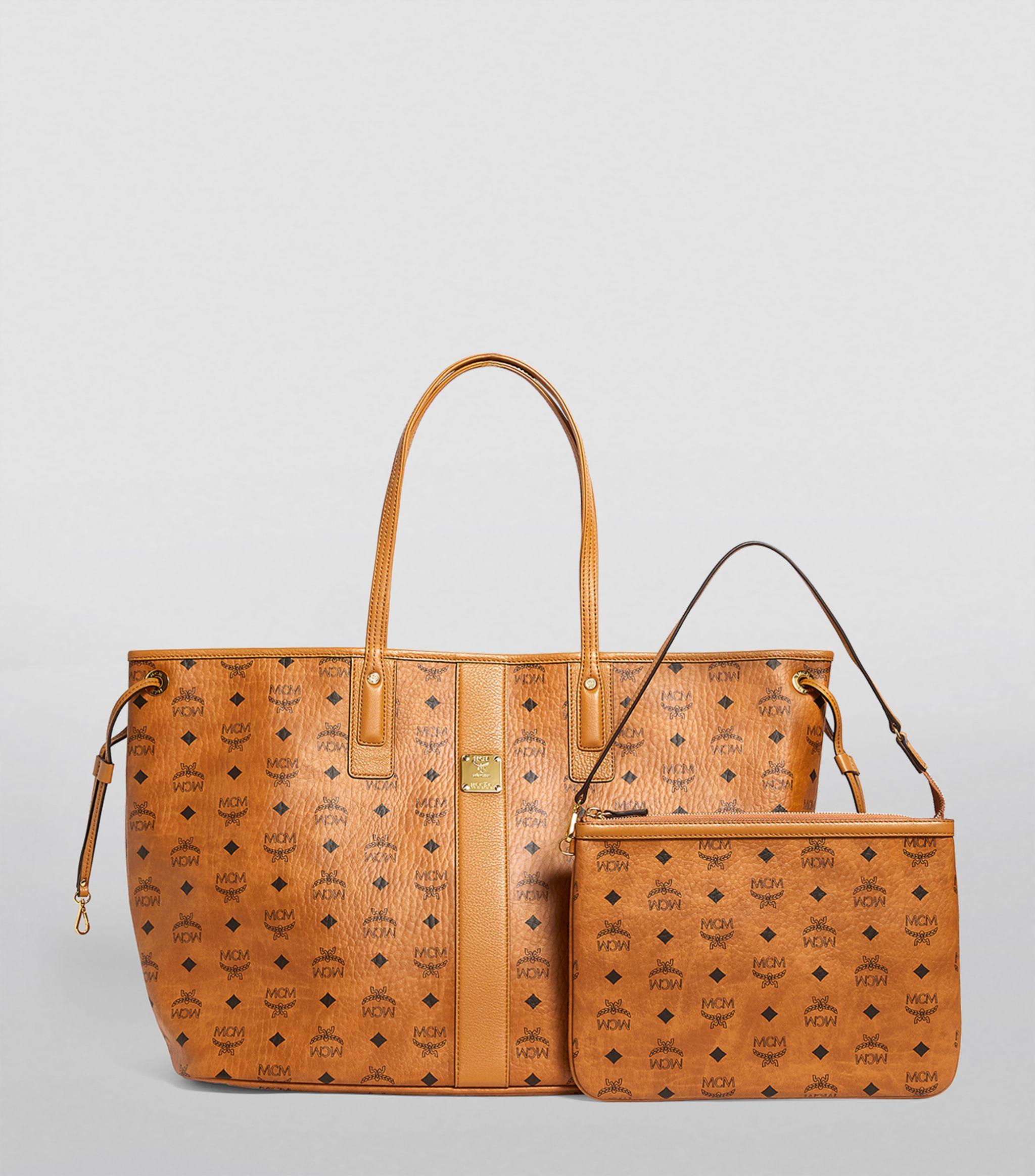 reversible mcm tote