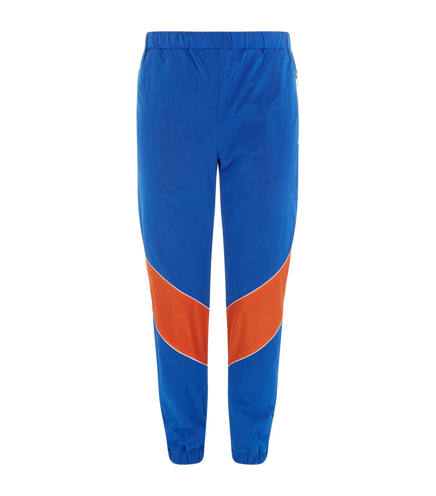 Gucci Synthetic Striped Shell Sweatpants in Blue for Men - Lyst