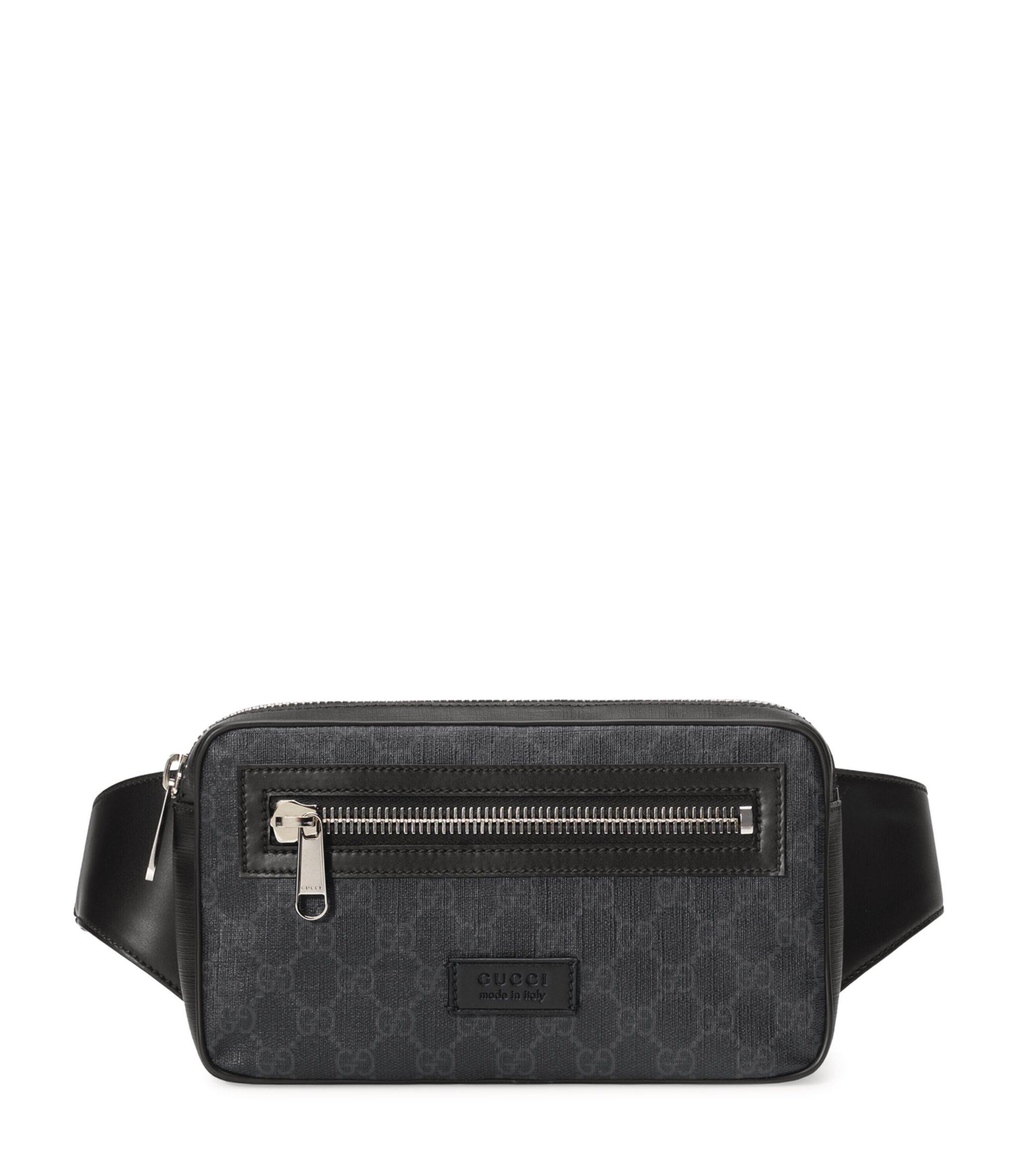 Gucci Male Black 100 Canvas. 100 Leather. for Men Lyst Canada