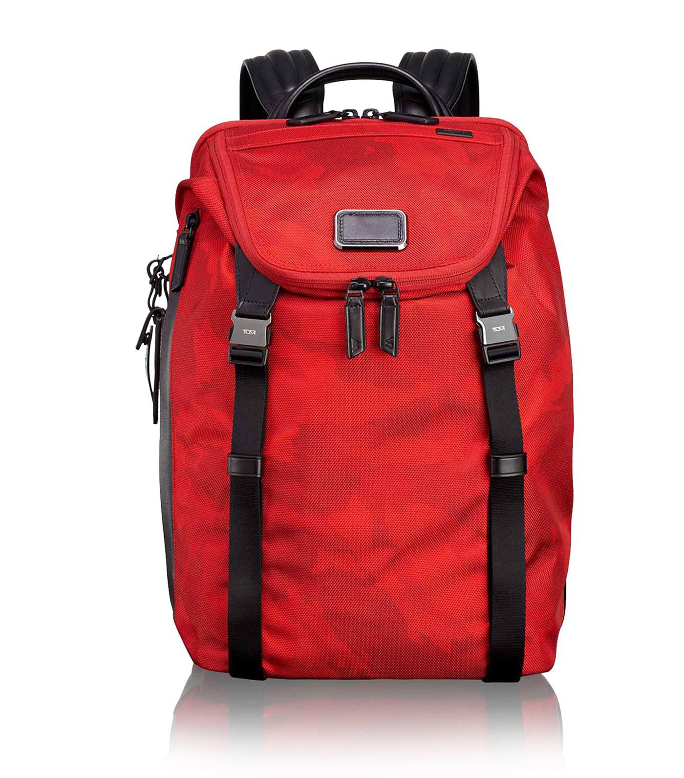 Tumi Synthetic Warren Backpack in Red for Men Lyst