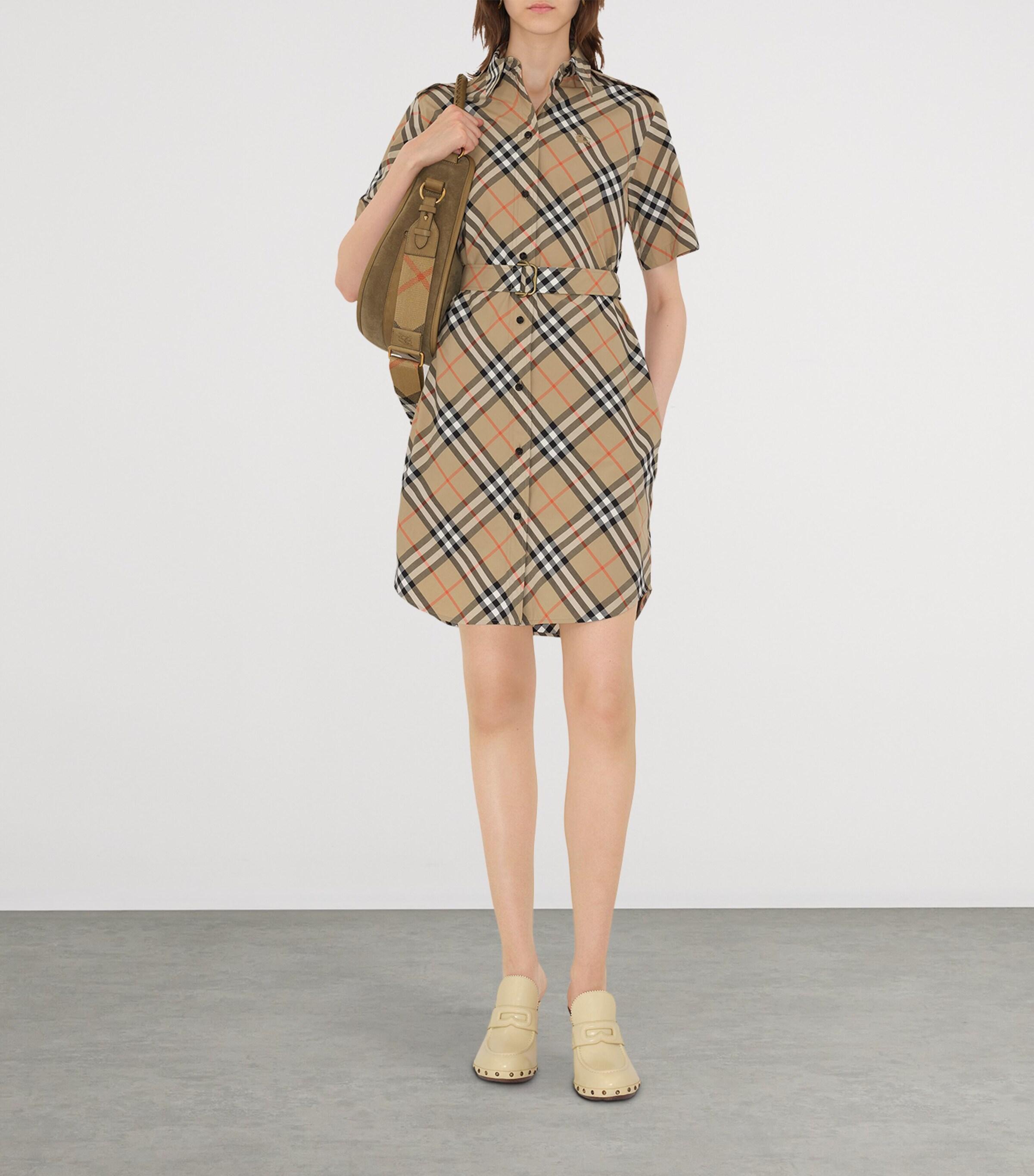 【関税&送料込】Burberry Printed Viscose Dress Burberry Strawberry Cotton Silk Dress - Women | Burberry