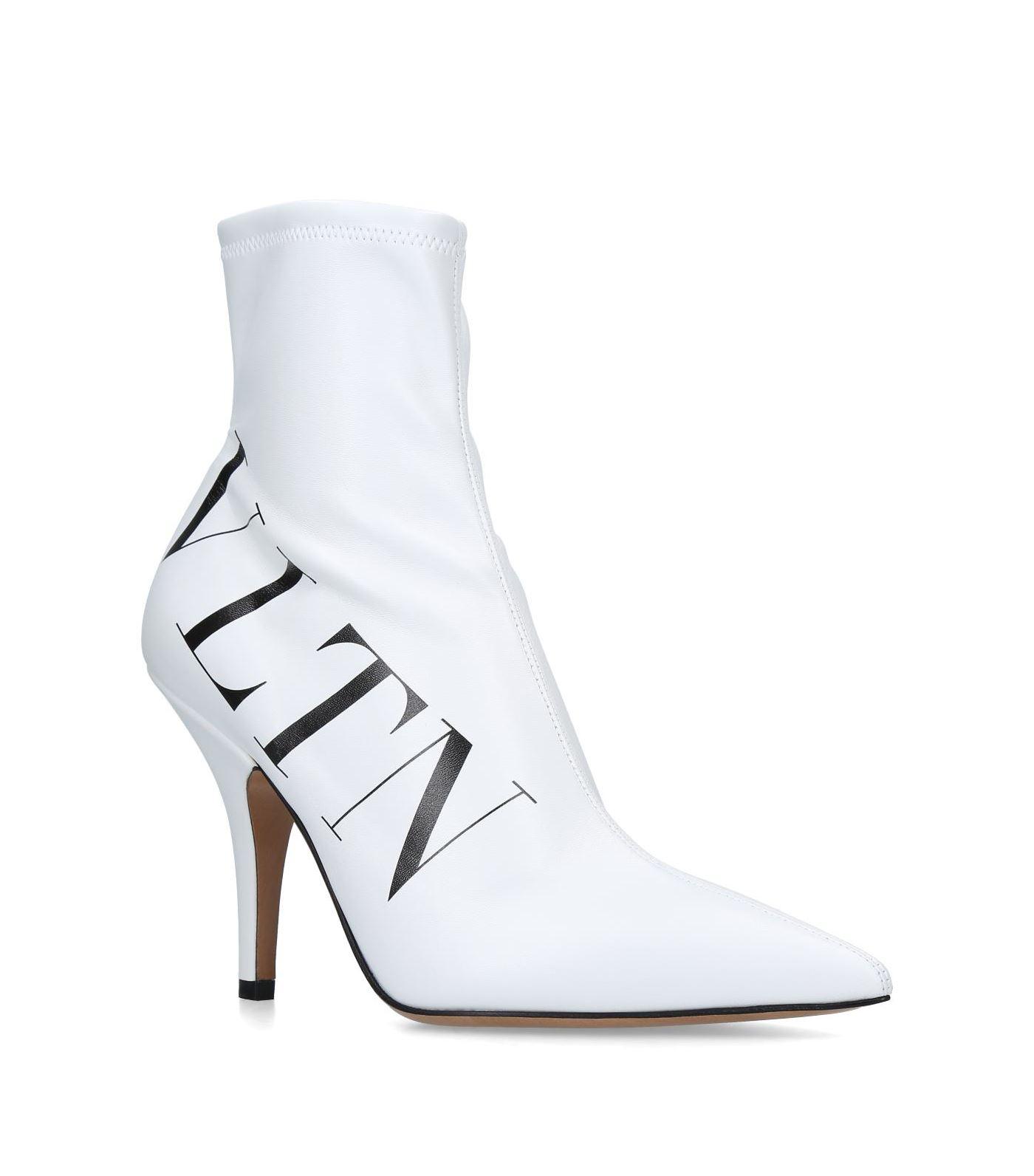 white valentino boots