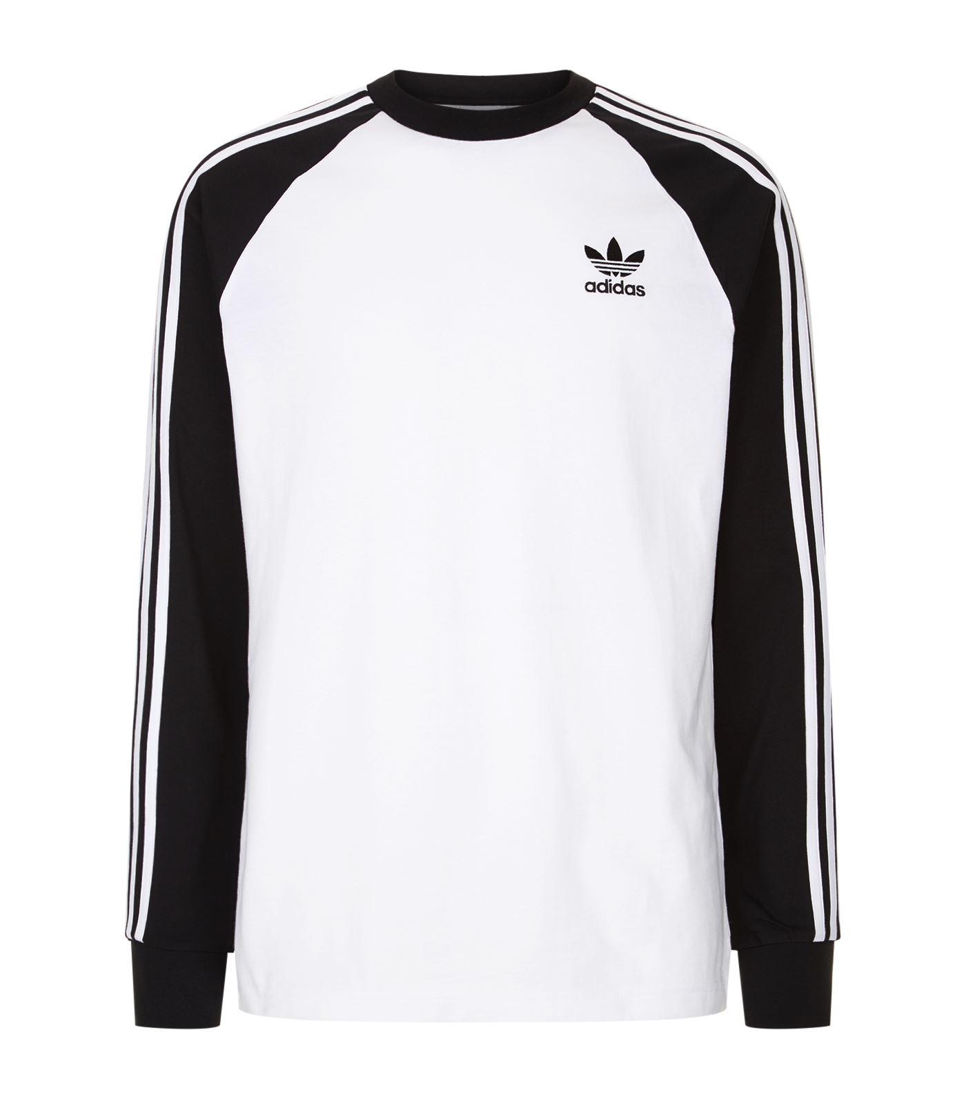 Lyst - Adidas Originals Long Sleeve Top In White Dh5793 in White for