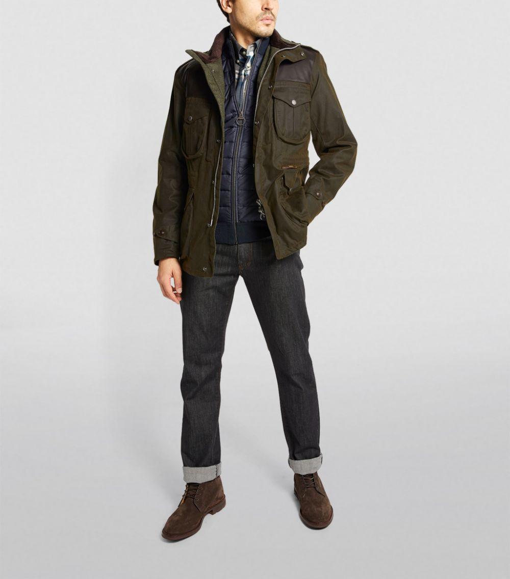 Barbour Supa-corbridge Dark Green Waxed Cotton Jacket for Men - Save 57% |  Lyst