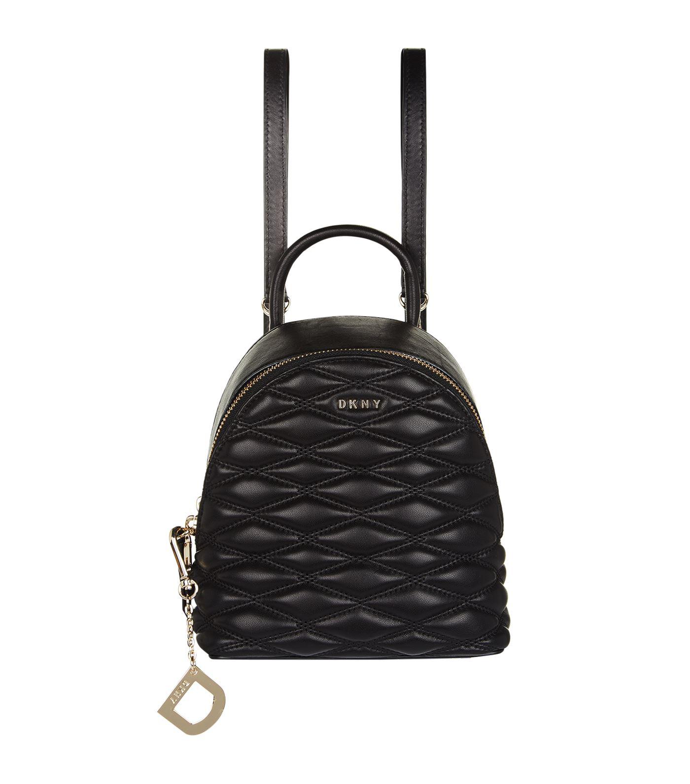 Dkny mini backpack black sale