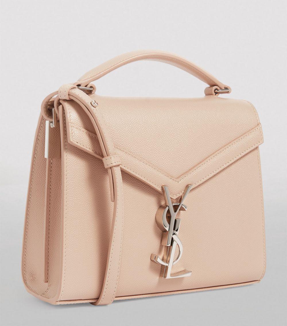 Saint Laurent Leather Cassandra Tophandle Bag in Pink Lyst