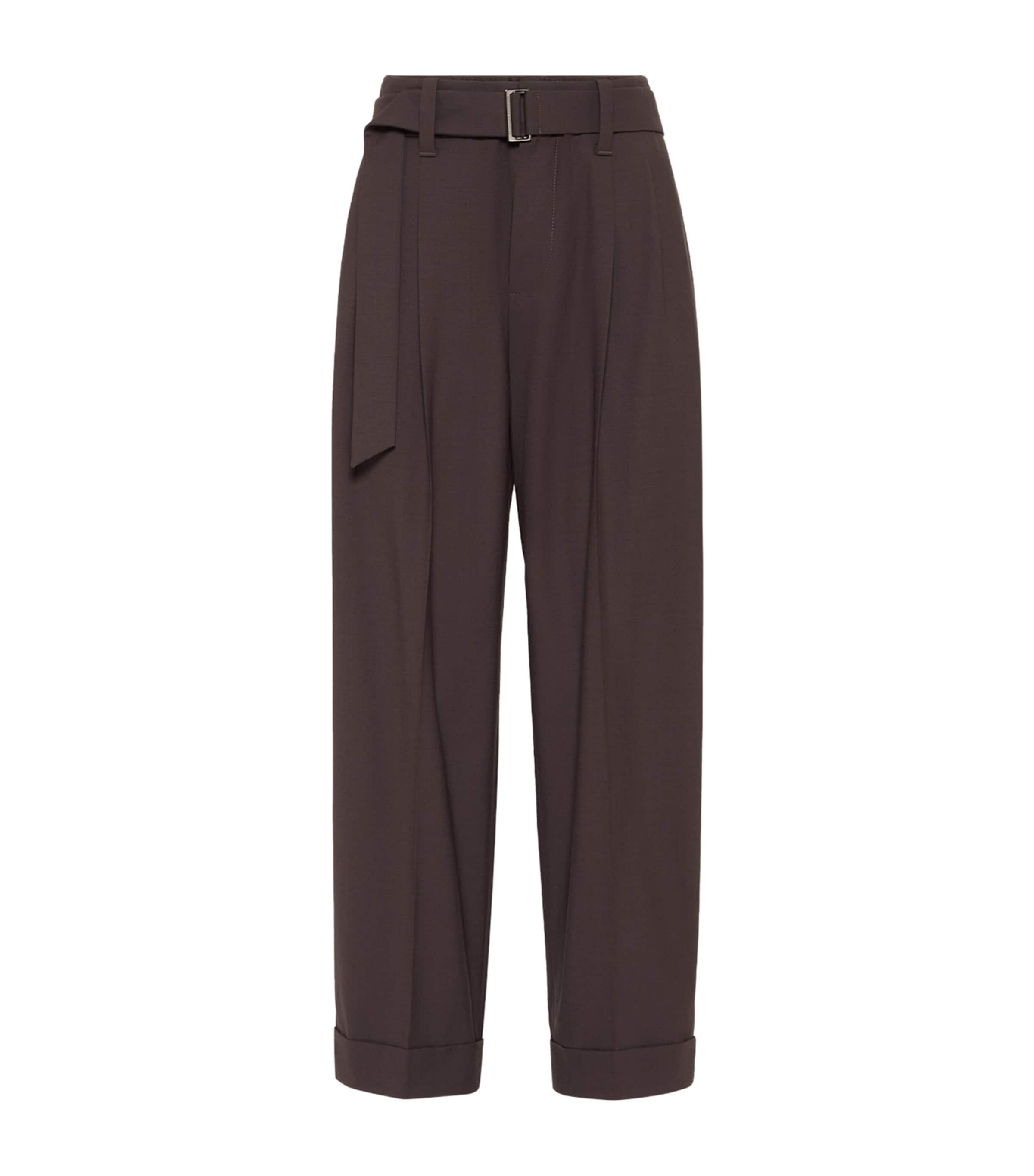 パンツ BRUNELLO CUCINELLI Baggy Sartorial wool trousers Brunello Cucinelli Pants for Women | Online Sale up to 50